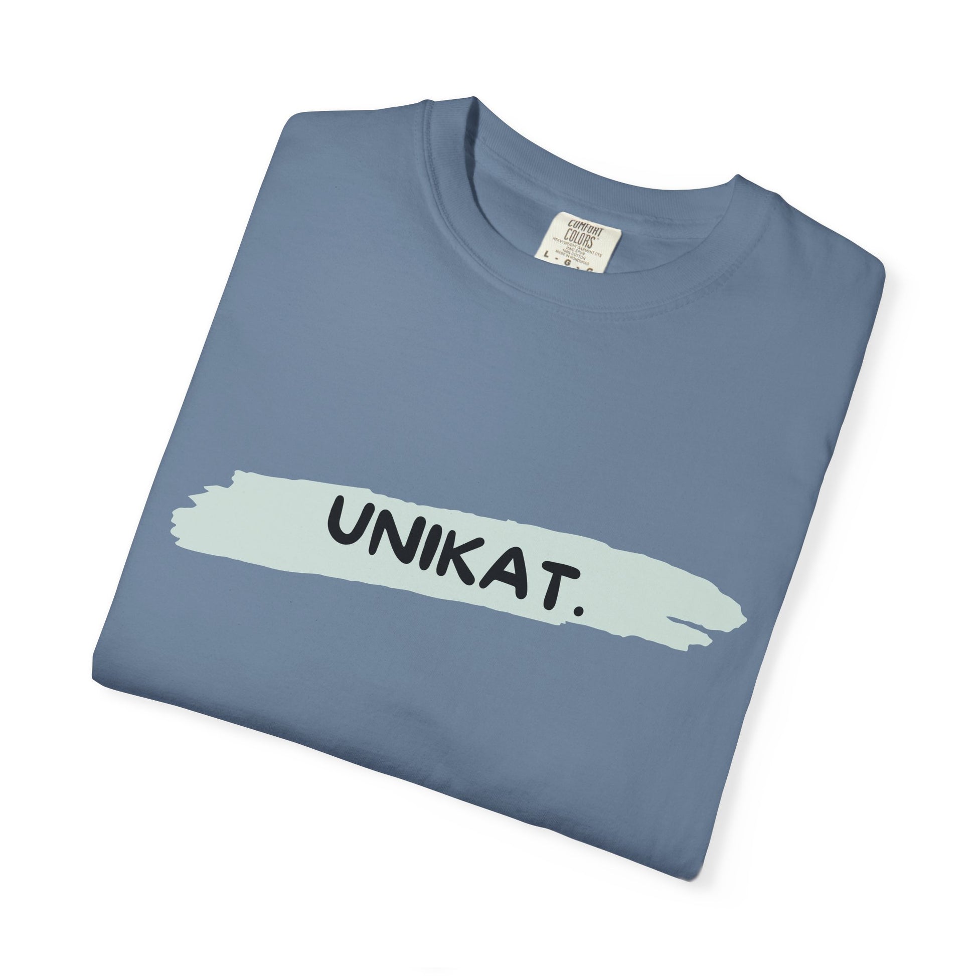 Unikat Garment-Dyed T-shirt | Casual Wear, Gift for Her, Unique Style, Everyday Comfort, Eco-Friendly Fashion
