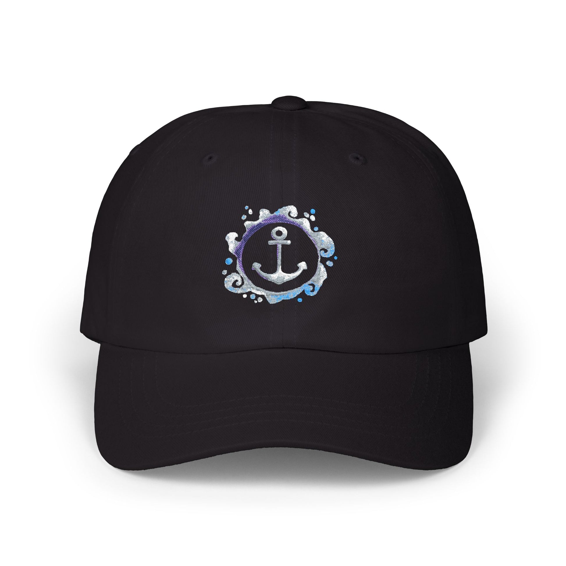 Dad Cap aus Baumwolle | Klassische Basecap Unisex | Geschenk für Männer u. Frauen | Sommermütze mit verstellbarem Verschluss Ankermotiv