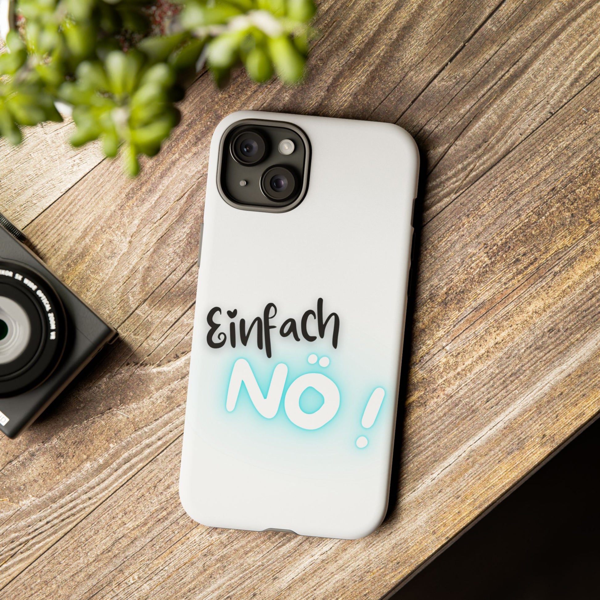 Robuste Handyhülle mit Design | Stoßfeste Schutzhülle für Smartphones  | Wireless-Charging geeignet | Moderne Handy-Hülle