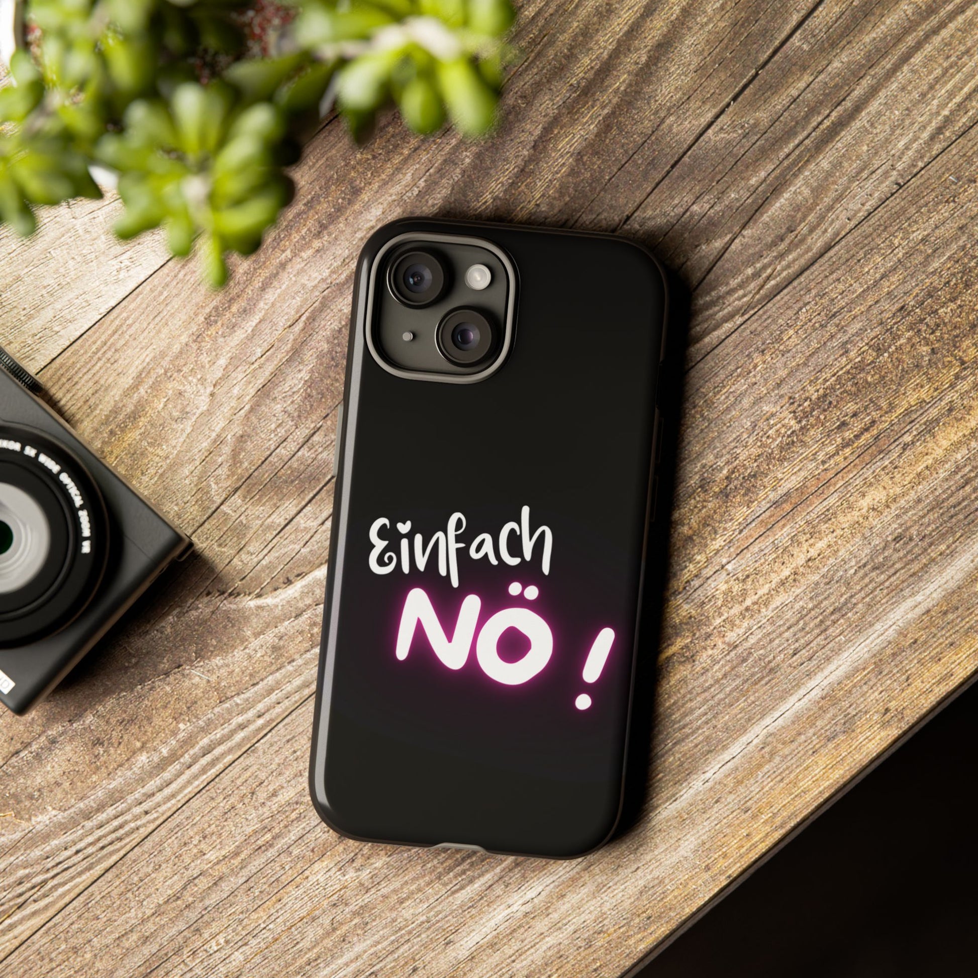 Robuste Handyhülle mit Design | Stoßfeste Schutzhülle für Smartphones | Wireless-Charging geeignet | Moderne Handy-Hülle