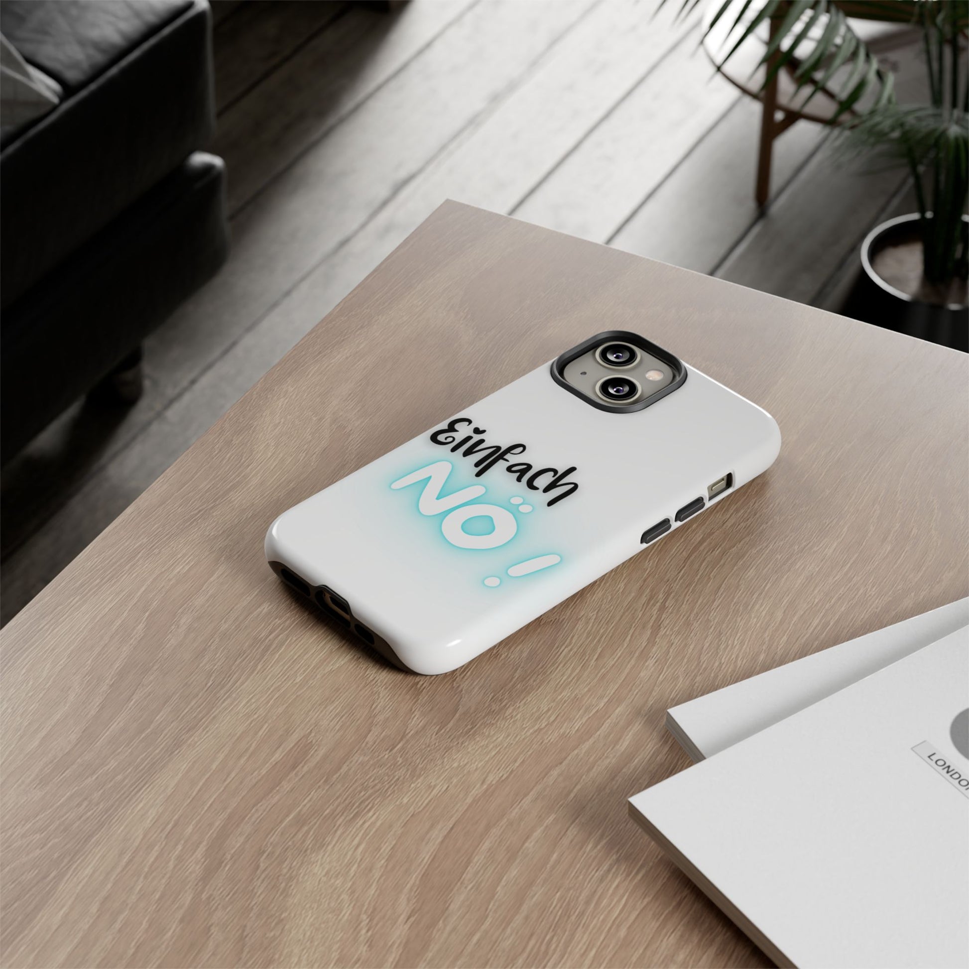 Robuste Handyhülle mit Design | Stoßfeste Schutzhülle für Smartphones  | Wireless-Charging geeignet | Moderne Handy-Hülle