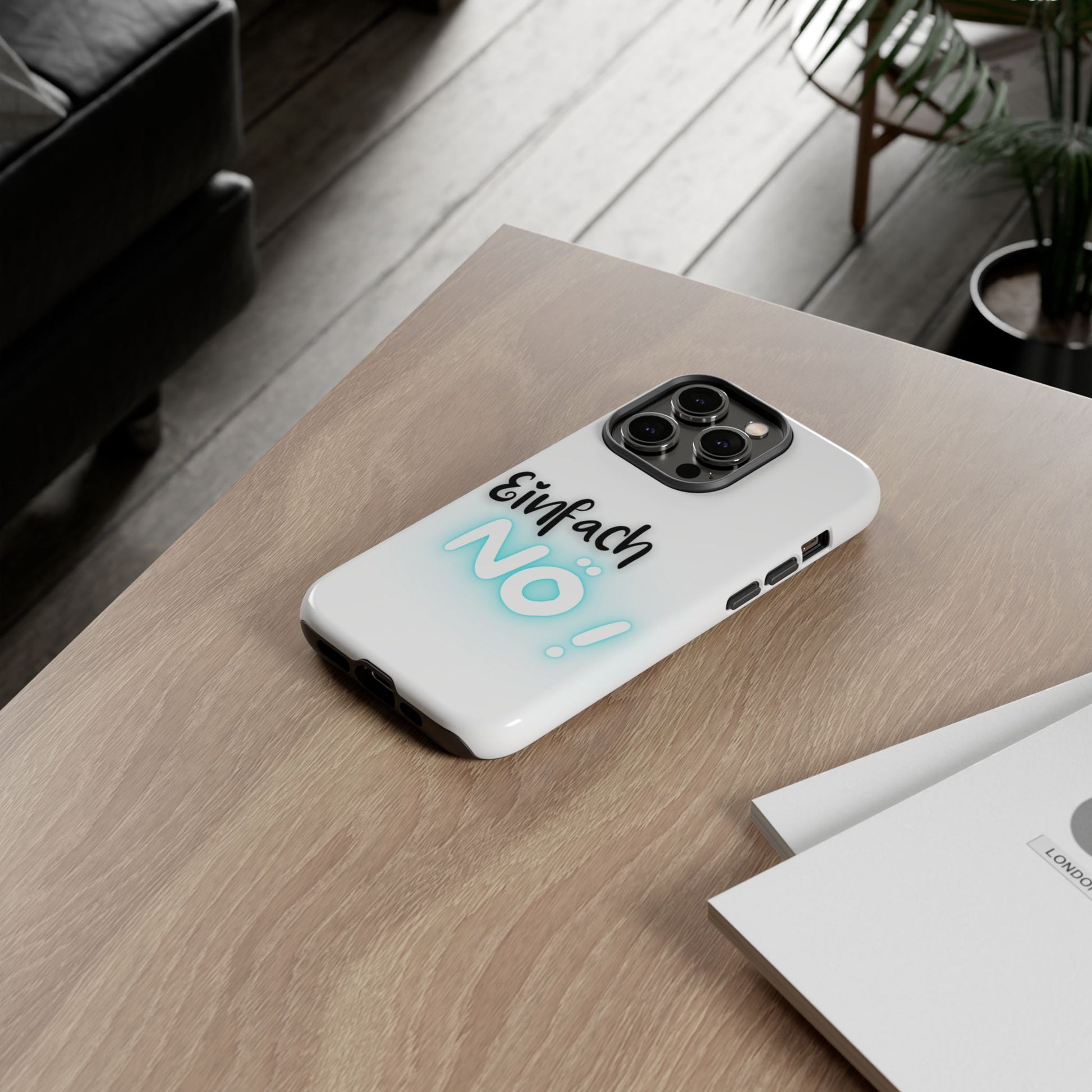 Robuste Handyhülle mit Design | Stoßfeste Schutzhülle für Smartphones  | Wireless-Charging geeignet | Moderne Handy-Hülle