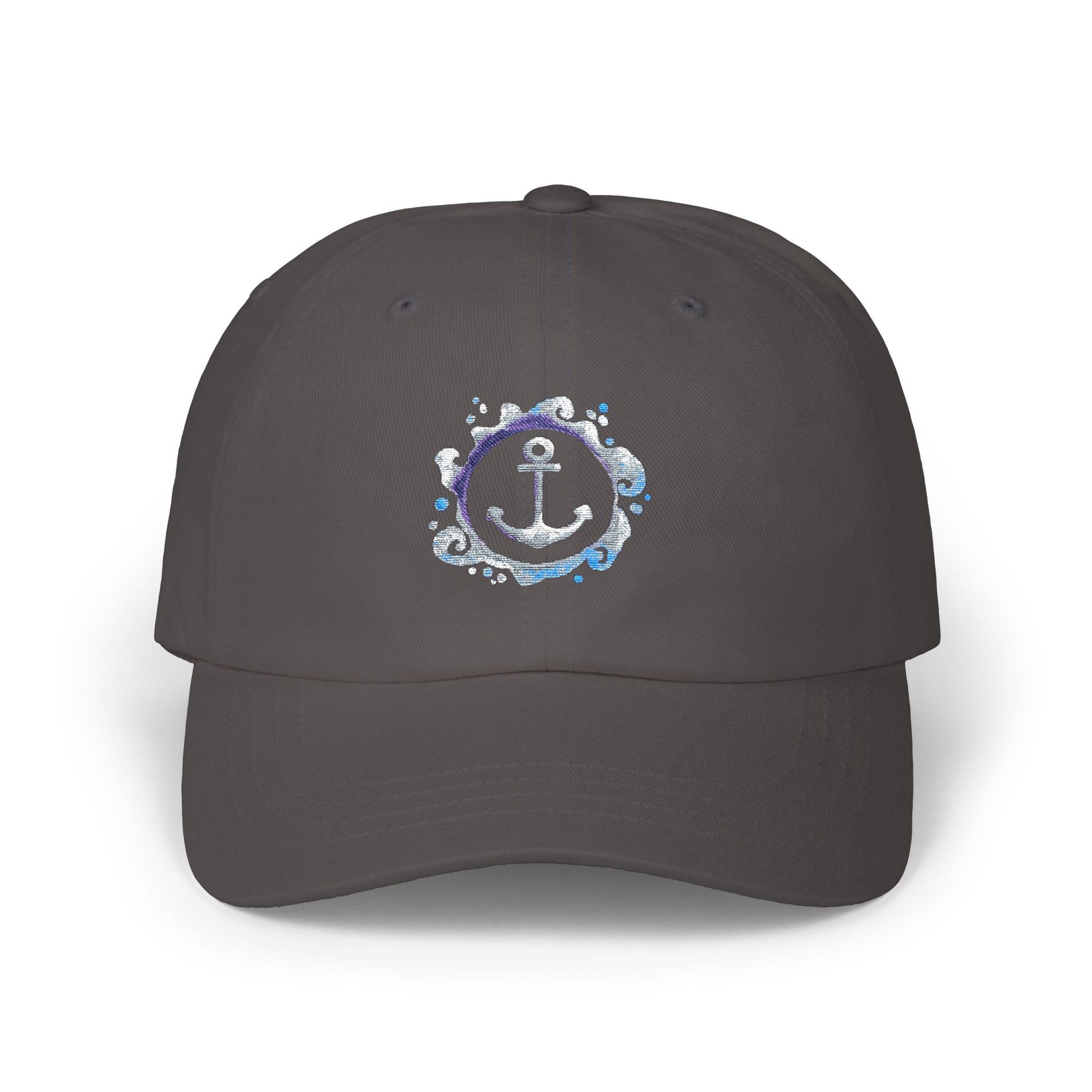 Dad Cap aus Baumwolle | Klassische Basecap Unisex | Geschenk für Männer u. Frauen | Sommermütze mit verstellbarem Verschluss Ankermotiv