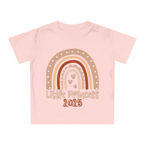 Bio Baby T-Shirt mit Regenbogen  100 % Organic Cotton | Weich, hautfreundlich und nachhaltig