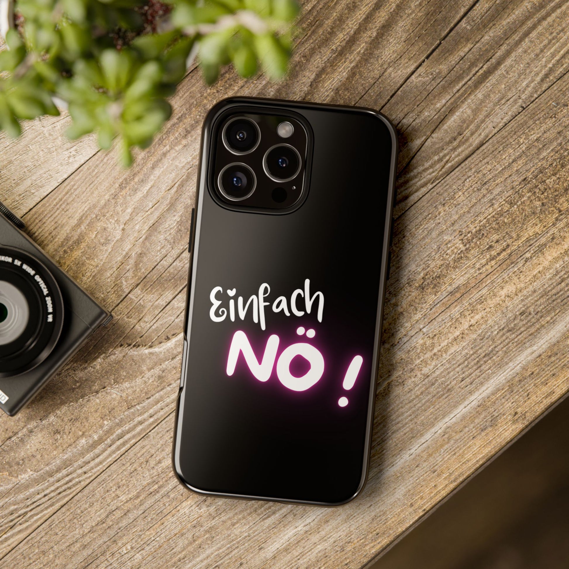 Robuste Handyhülle mit Design | Stoßfeste Schutzhülle für Smartphones | Wireless-Charging geeignet | Moderne Handy-Hülle