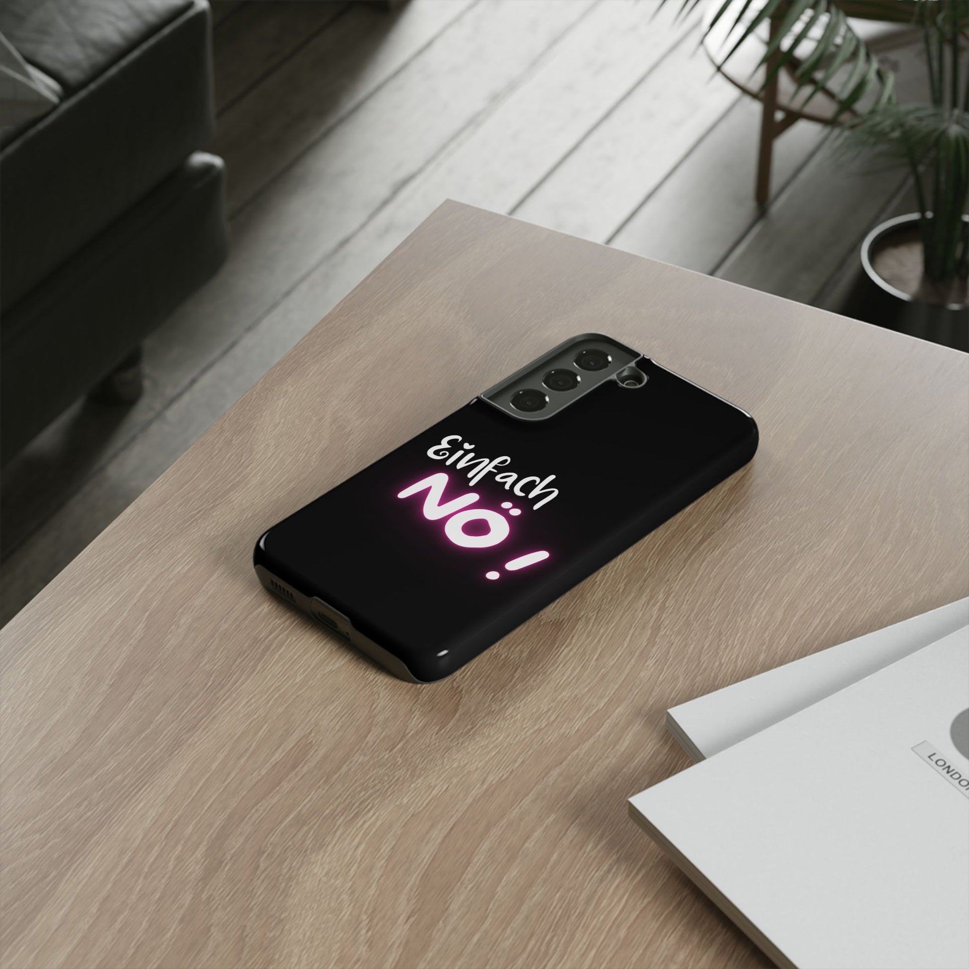 Robuste Handyhülle mit Design | Stoßfeste Schutzhülle für Smartphones | Wireless-Charging geeignet | Moderne Handy-Hülle