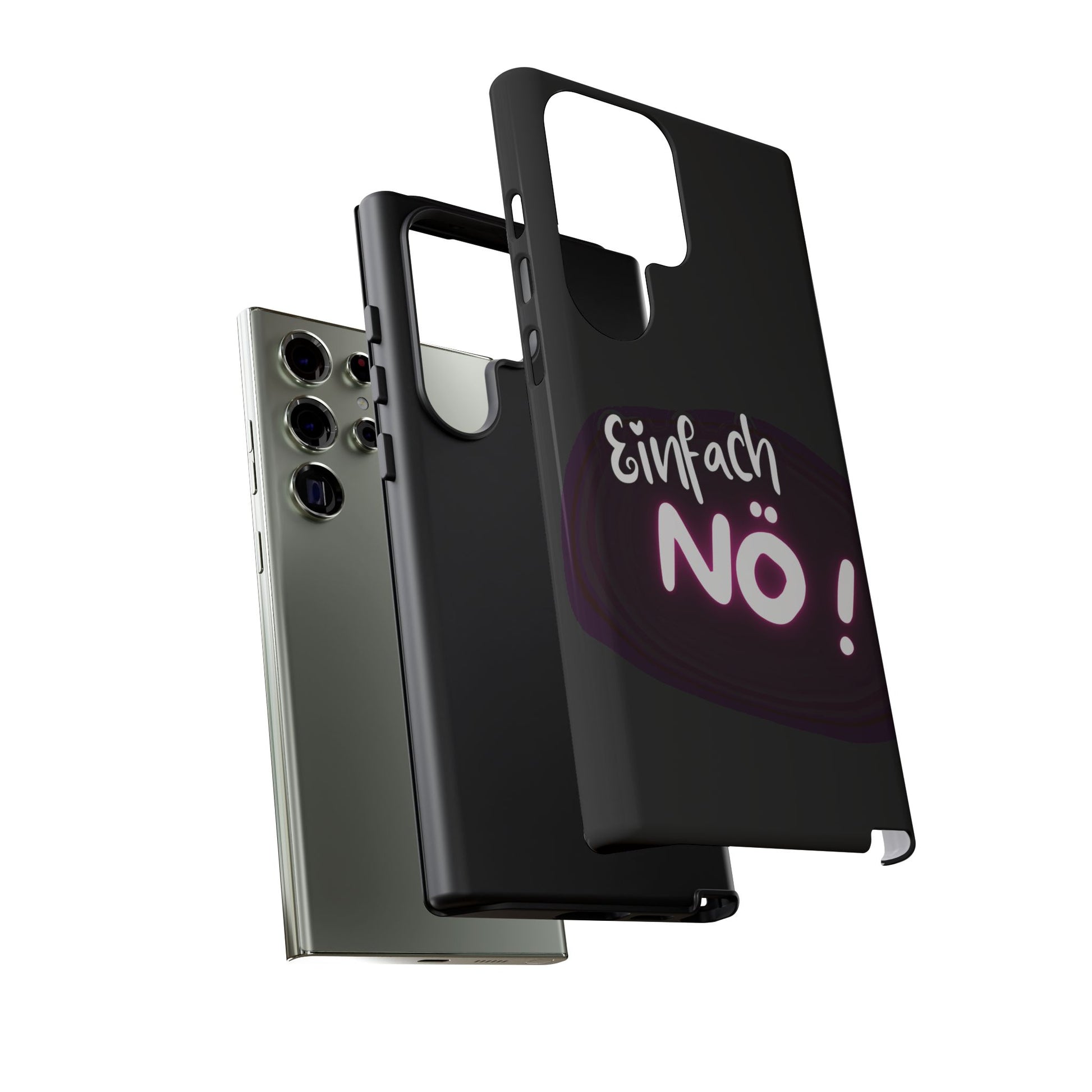 Robuste Handyhülle mit Design | Stoßfeste Schutzhülle für Smartphones | Wireless-Charging geeignet | Moderne Handy-Hülle