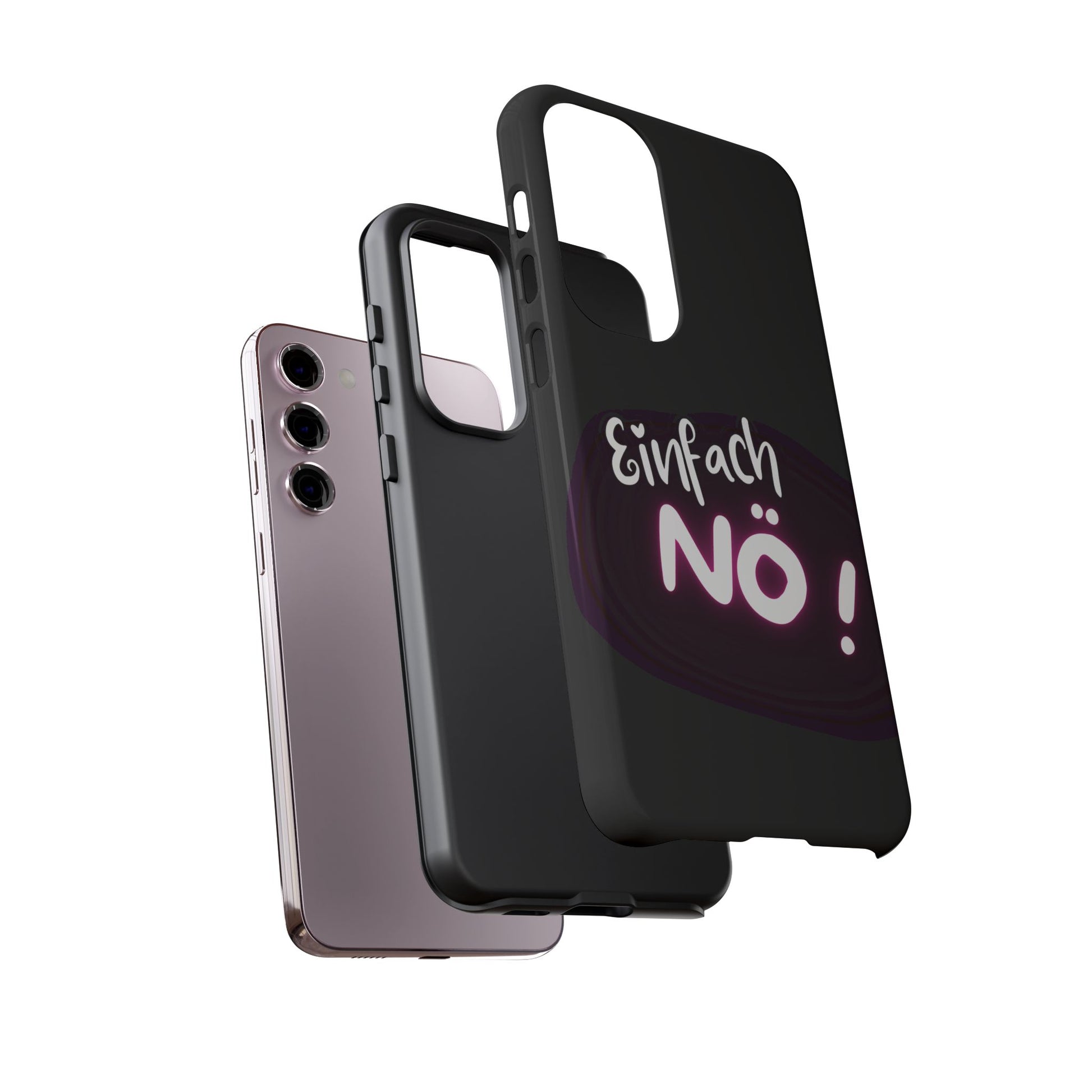 Robuste Handyhülle mit Design | Stoßfeste Schutzhülle für Smartphones | Wireless-Charging geeignet | Moderne Handy-Hülle