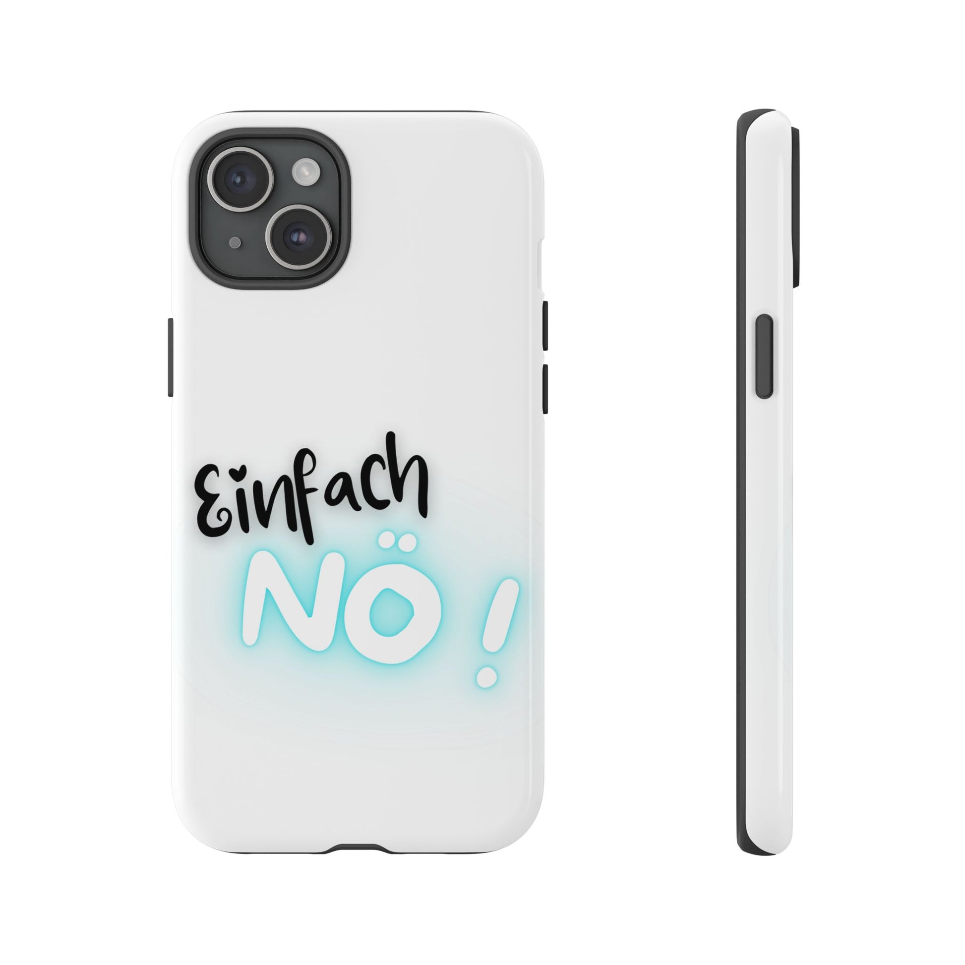 Robuste Handyhülle mit Design | Stoßfeste Schutzhülle für Smartphones  | Wireless-Charging geeignet | Moderne Handy-Hülle