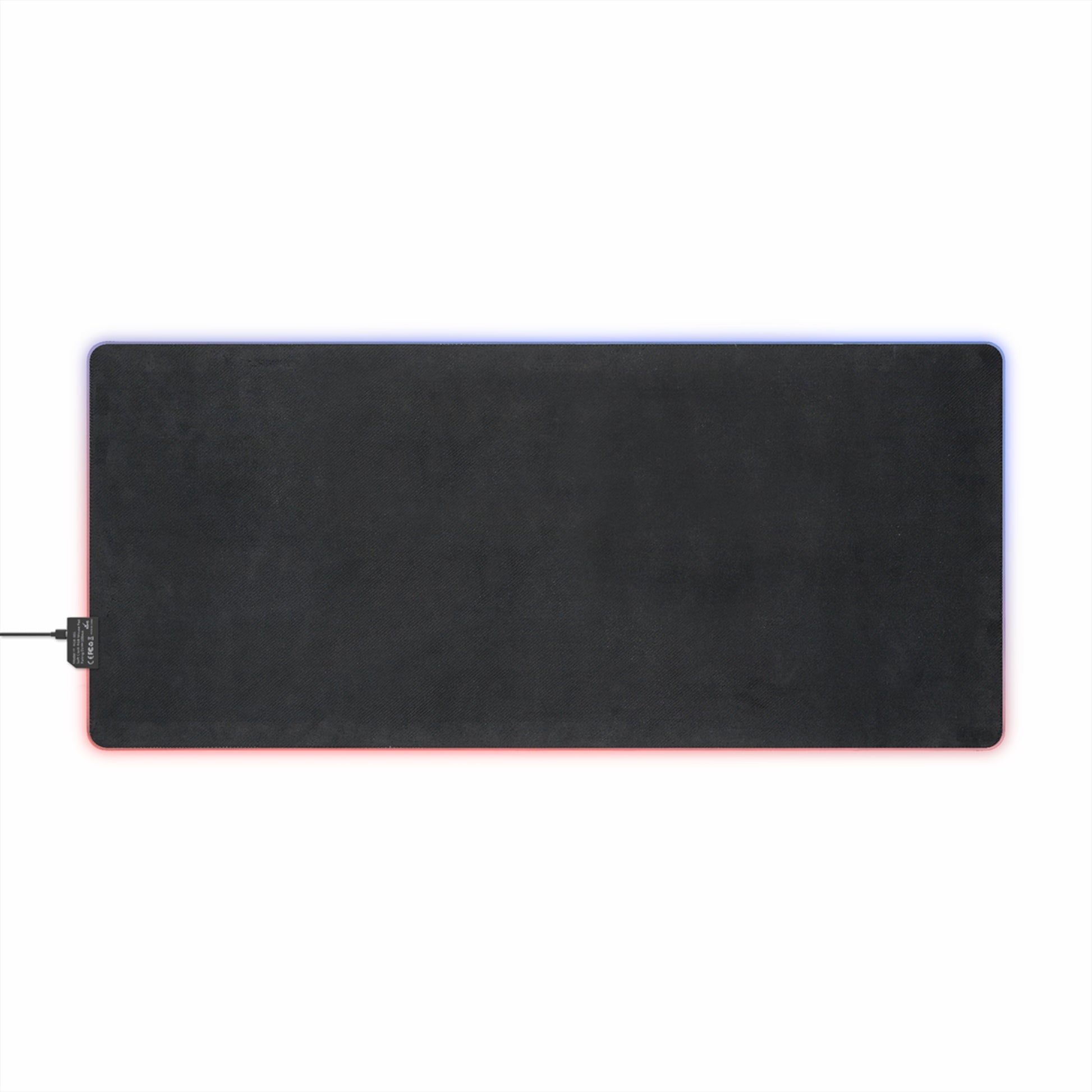LED Gaming Mauspad mit rgb-Beleuchtung | Rutschfest & präzise | Geschenk für Gamer u. PC-Fans | USB | 35x25 cm / 80x30 cm