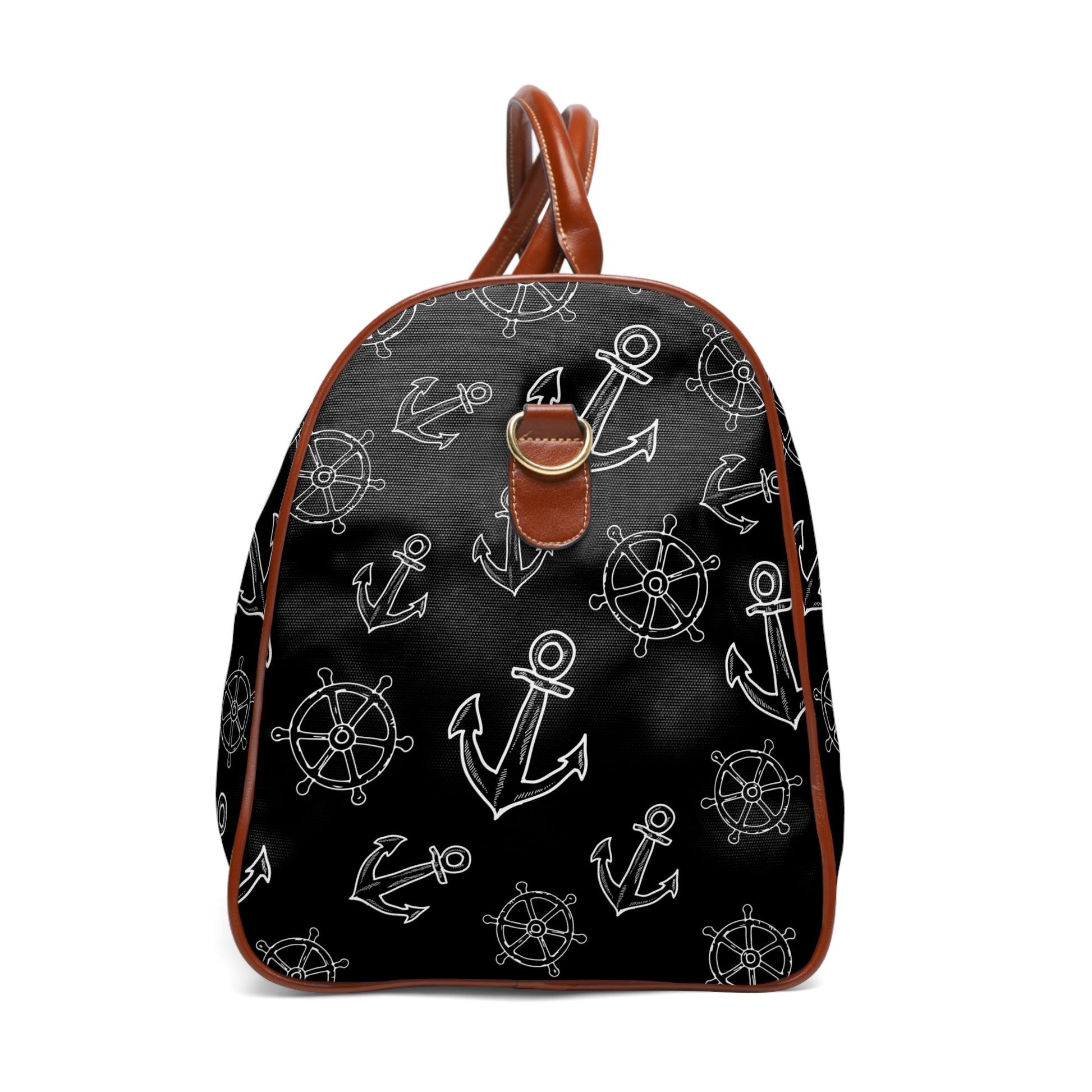 Wasserdichte Reisetasche Damen | Weekender mit Schultergurt u. PU-Ledergriffen  stylisch | Sporttasche u. Handgepäck