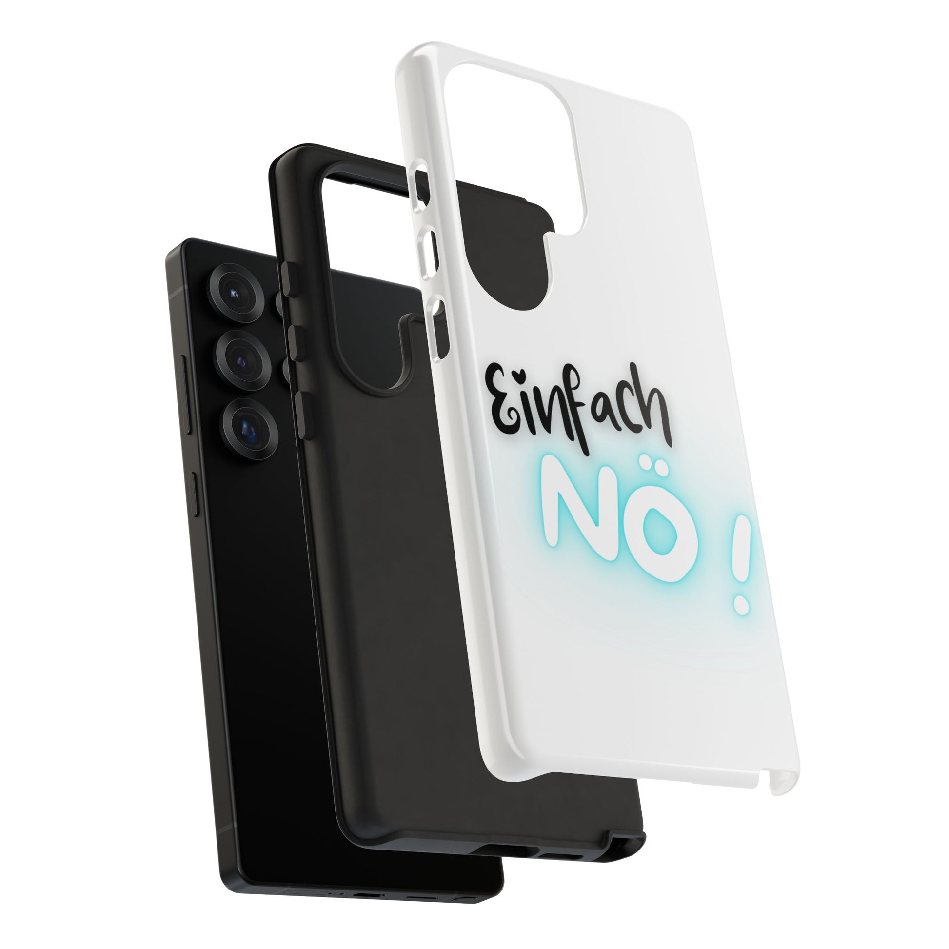 Robuste Handyhülle mit Design | Stoßfeste Schutzhülle für Smartphones  | Wireless-Charging geeignet | Moderne Handy-Hülle