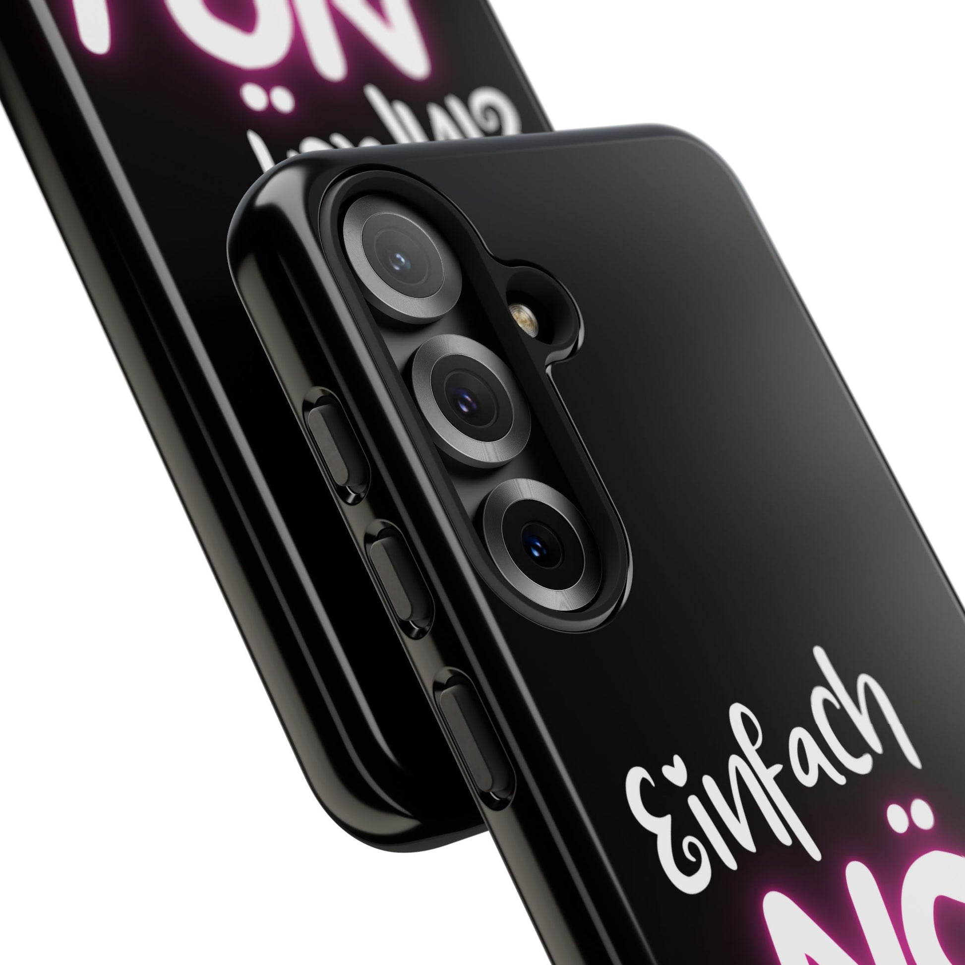 Robuste Handyhülle mit Design | Stoßfeste Schutzhülle für Smartphones | Wireless-Charging geeignet | Moderne Handy-Hülle
