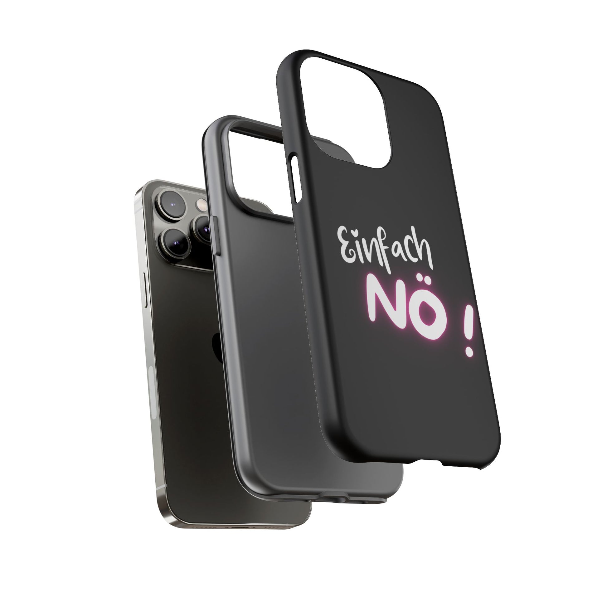 Robuste Handyhülle mit Design | Stoßfeste Schutzhülle für Smartphones | Wireless-Charging geeignet | Moderne Handy-Hülle