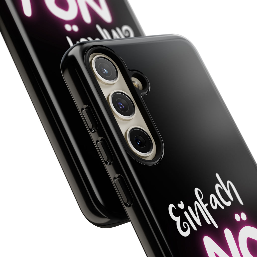 Robuste Handyhülle mit Design | Stoßfeste Schutzhülle für Smartphones | Wireless-Charging geeignet | Moderne Handy-Hülle