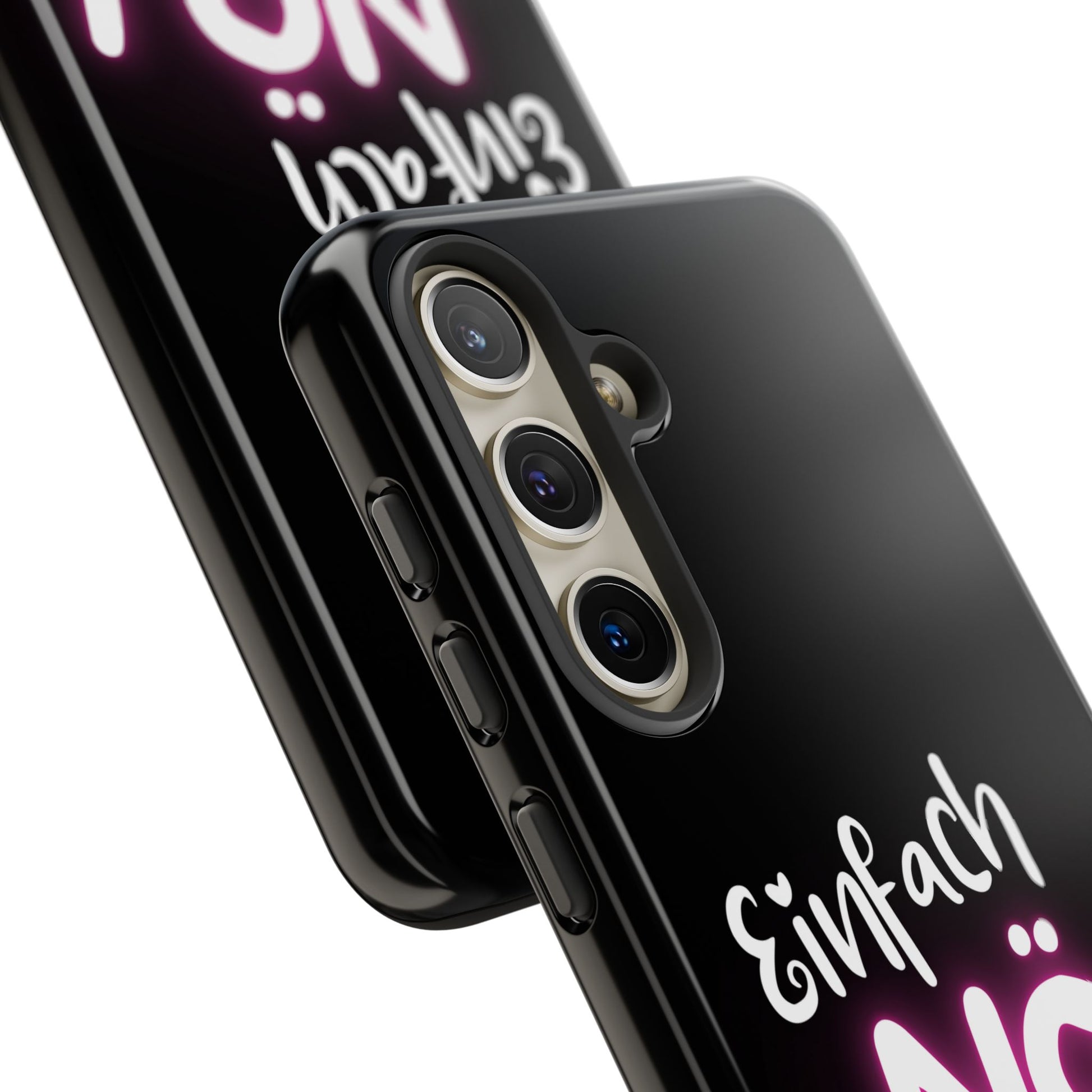 Robuste Handyhülle mit Design | Stoßfeste Schutzhülle für Smartphones | Wireless-Charging geeignet | Moderne Handy-Hülle