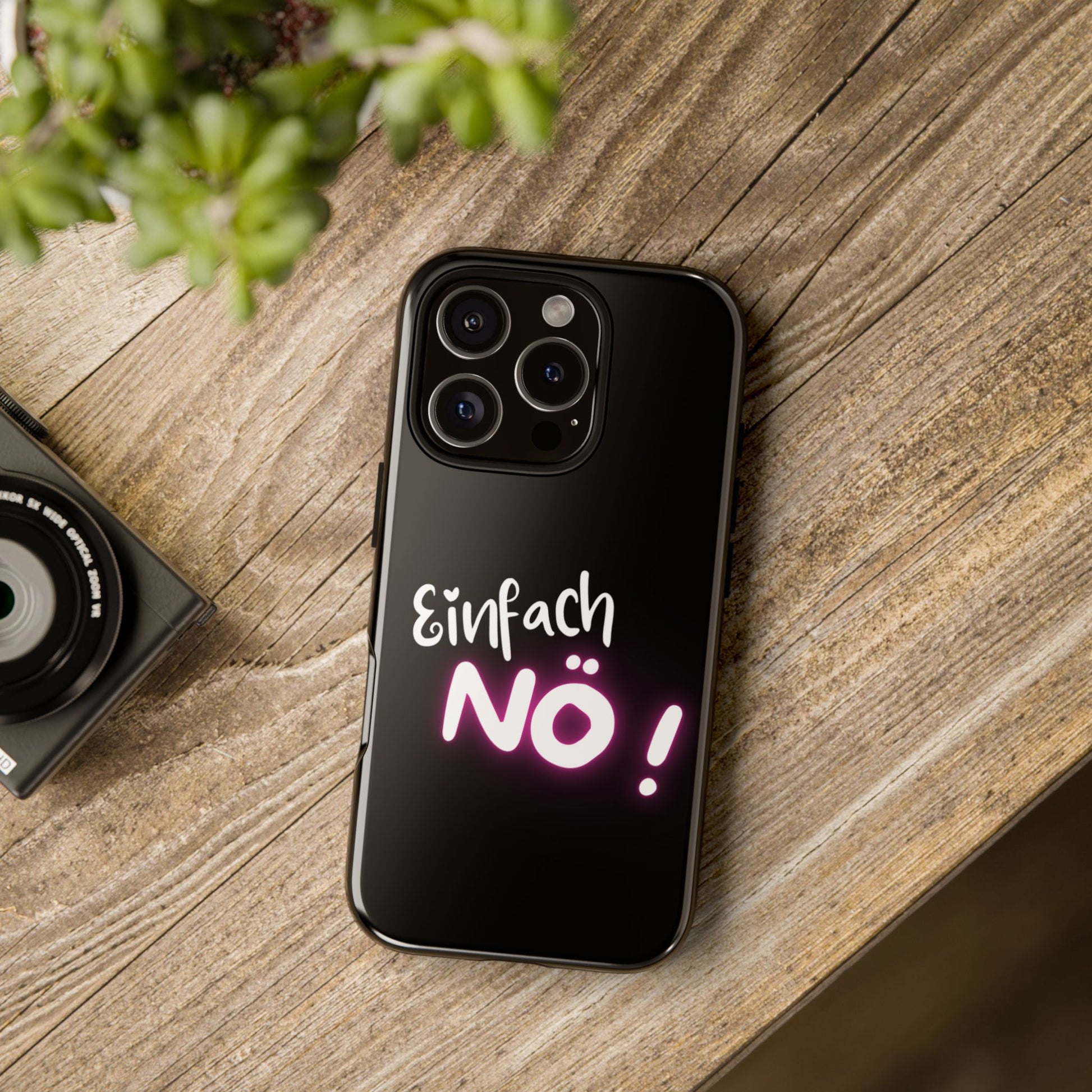 Robuste Handyhülle mit Design | Stoßfeste Schutzhülle für Smartphones | Wireless-Charging geeignet | Moderne Handy-Hülle