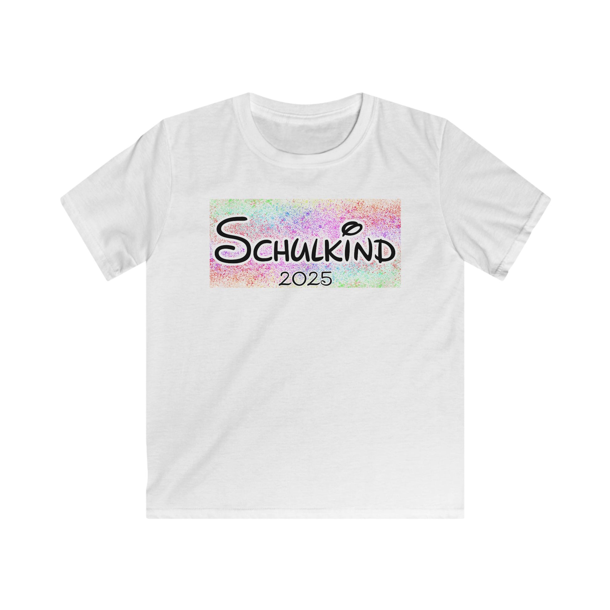 Kinder Shirt aus weicher Baumwolle  Schulkind  print perfekt für Schule, Geburtstag und Sommer bequem u. langlebig