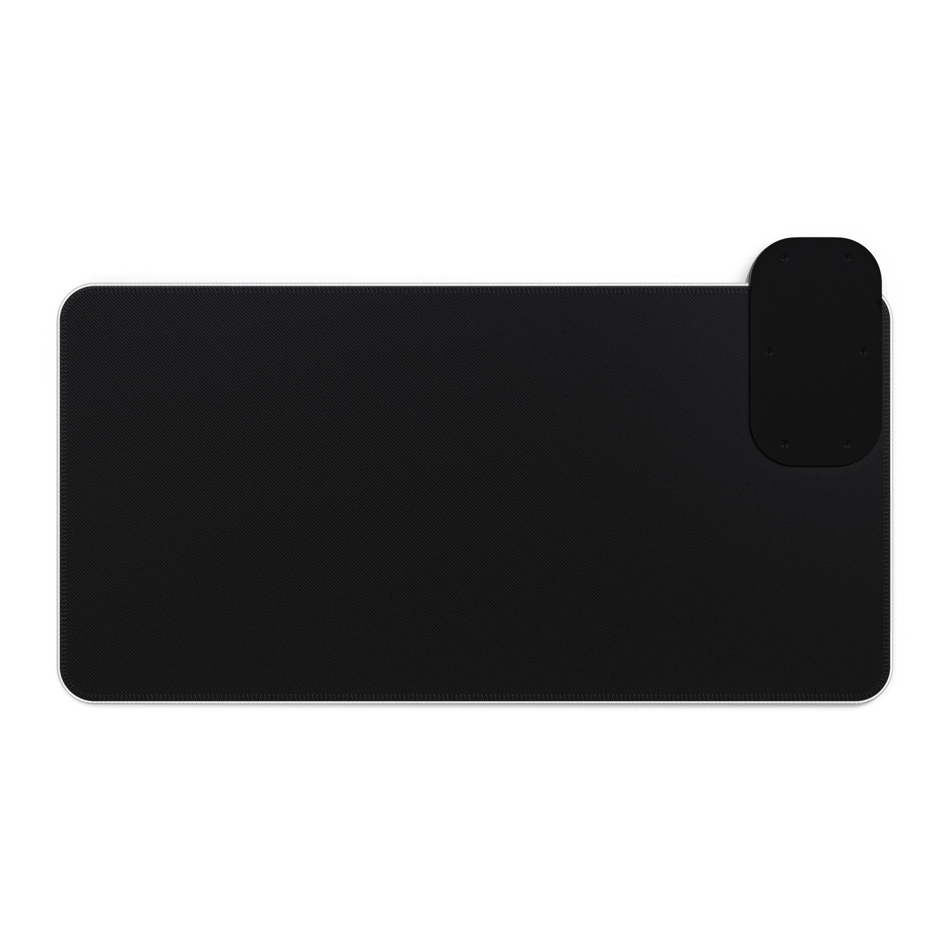LED Gaming Mousepad mit Wireless Charger | RGB Mauspad mit Qi Ladefunktion | Geschenk für Gamer u. Technikfans | 6 Größen