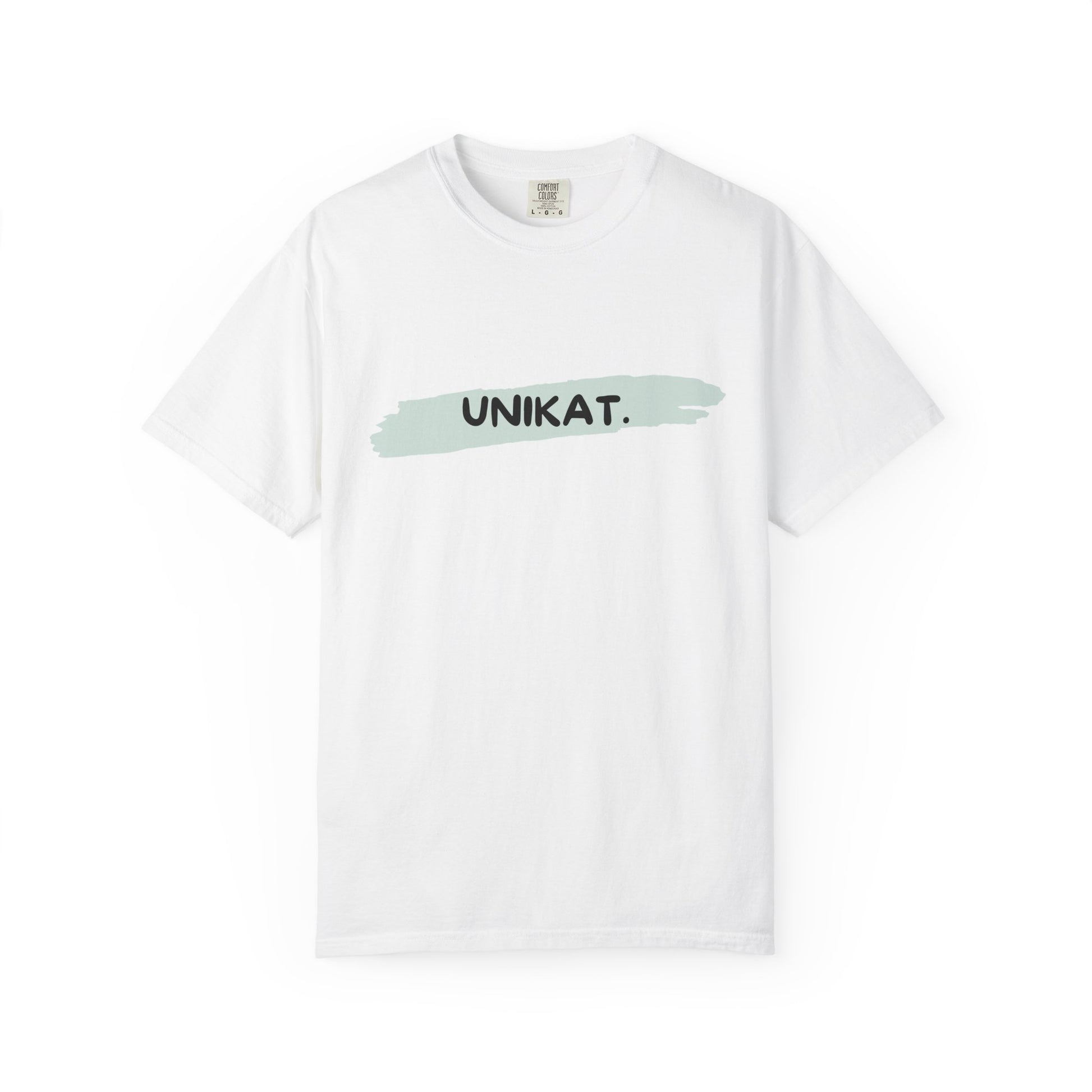 Unikat Garment-Dyed T-shirt | Casual Wear, Gift for Her, Unique Style, Everyday Comfort, Eco-Friendly Fashion