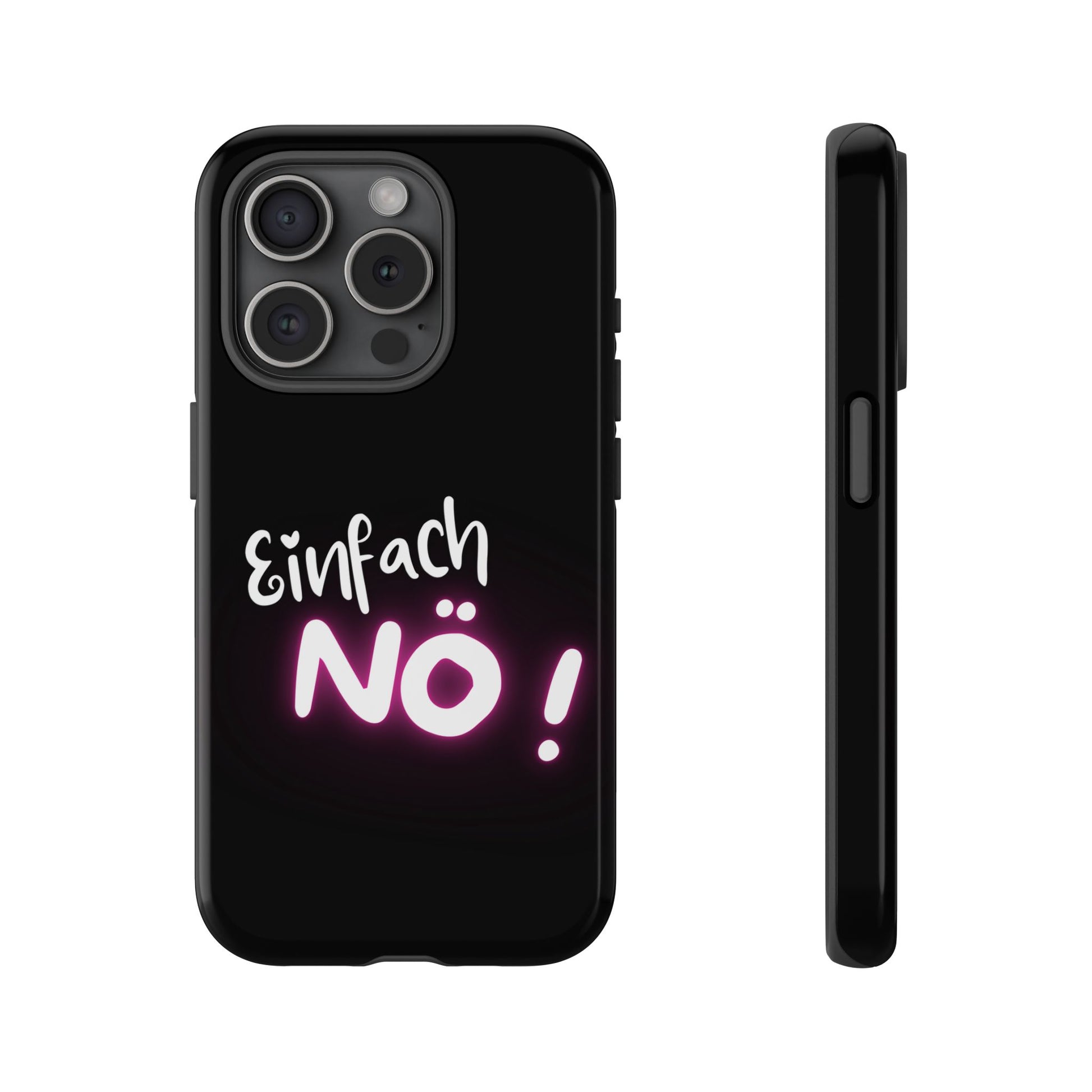 Robuste Handyhülle mit Design | Stoßfeste Schutzhülle für Smartphones | Wireless-Charging geeignet | Moderne Handy-Hülle