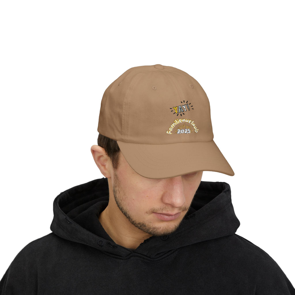 Familienurlaub 2025 Cap  YAY! Familienurlaub 2025 Mütze für Erwachsene | Urlaubs-Outfit | Geschenkidee Familie