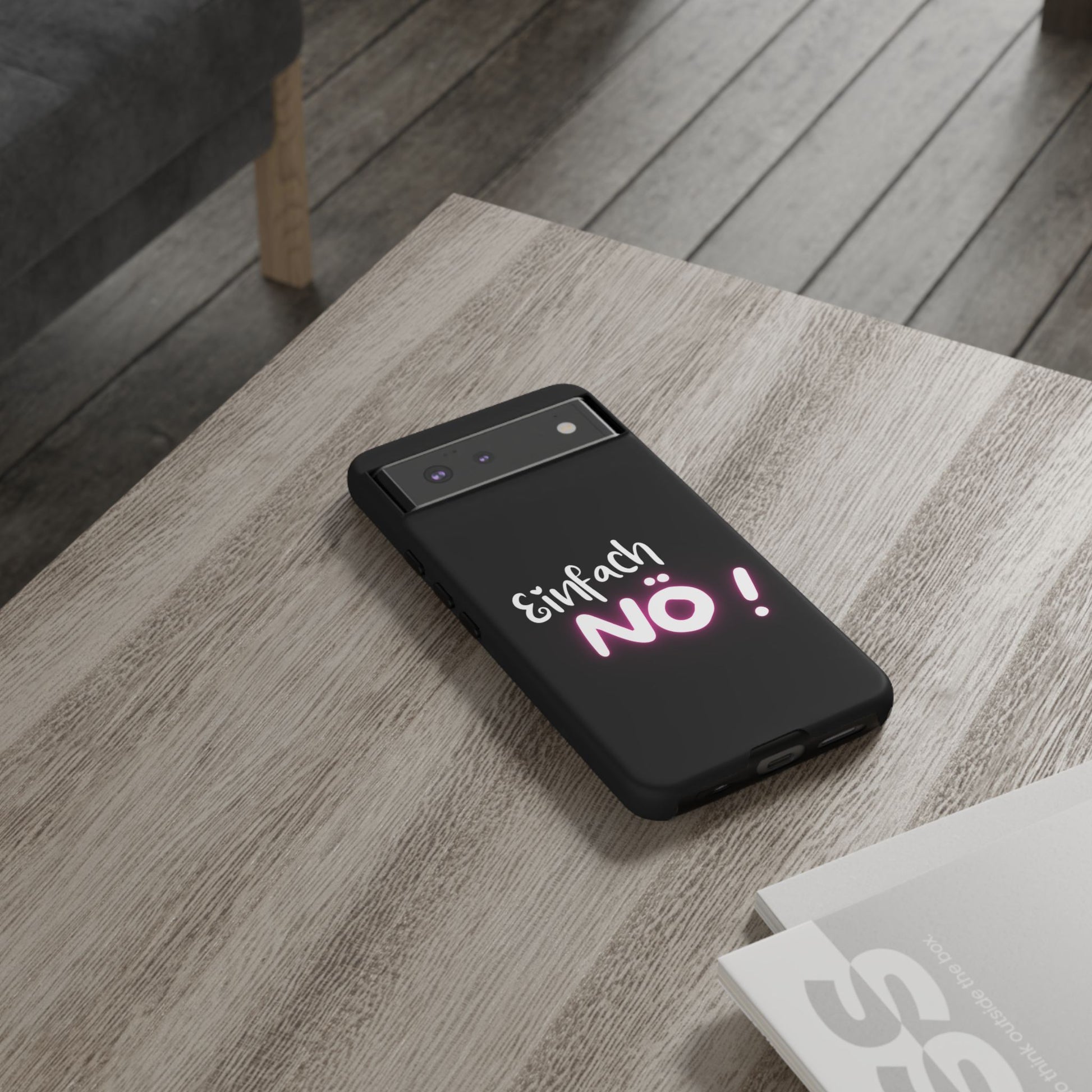 Robuste Handyhülle mit Design | Stoßfeste Schutzhülle für Smartphones | Wireless-Charging geeignet | Moderne Handy-Hülle