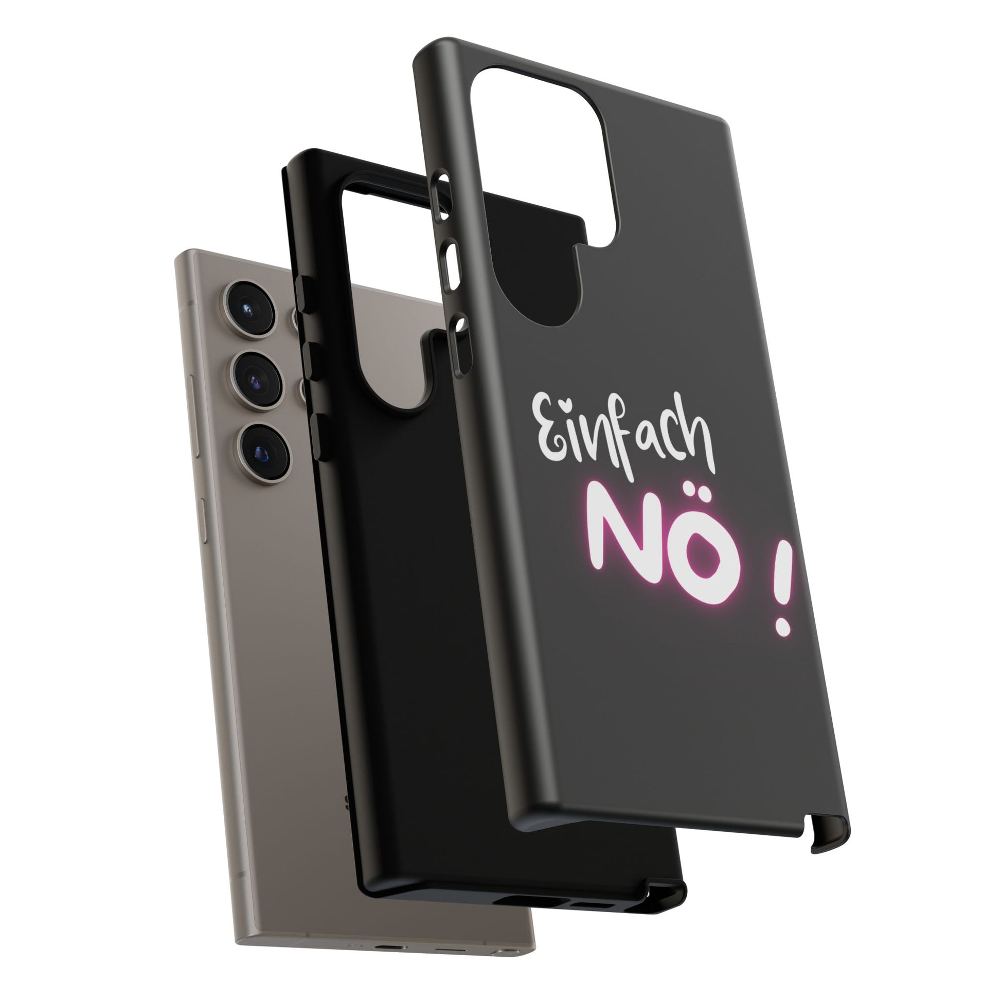 Robuste Handyhülle mit Design | Stoßfeste Schutzhülle für Smartphones | Wireless-Charging geeignet | Moderne Handy-Hülle