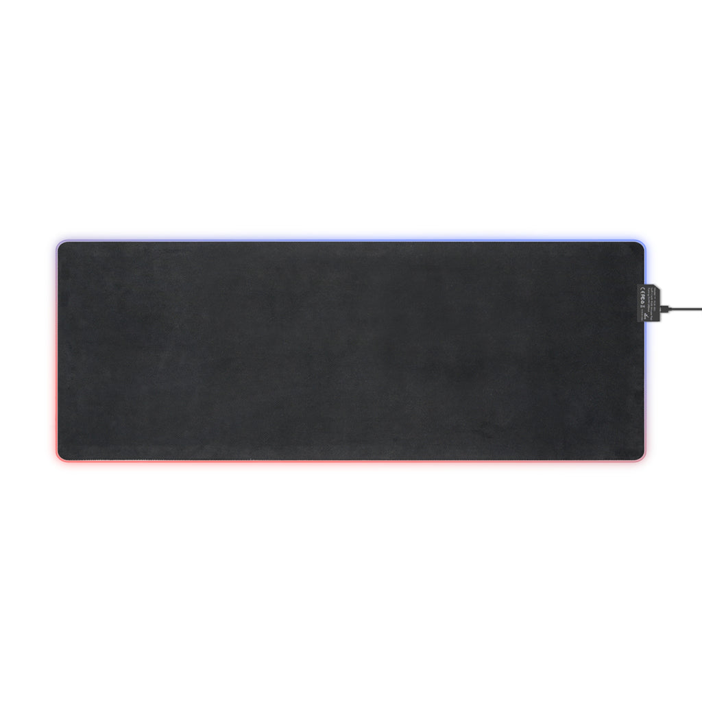 LED Gaming Mauspad mit RGB Beleuchtung | Rutschfestes Mauspad für Gamer | Geschenk für Zocker | USB Mousepad mit Beleuchtung