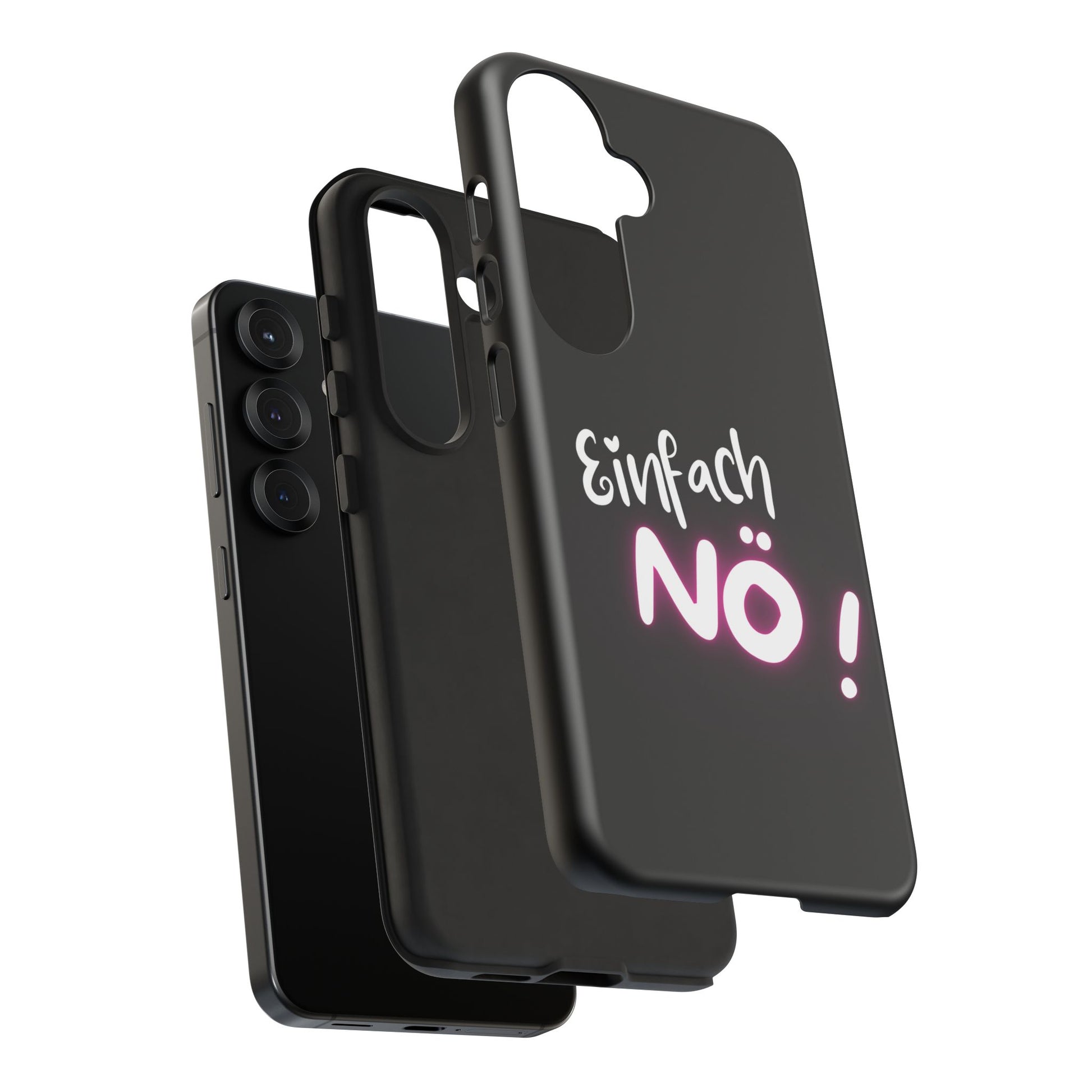 Robuste Handyhülle mit Design | Stoßfeste Schutzhülle für Smartphones | Wireless-Charging geeignet | Moderne Handy-Hülle