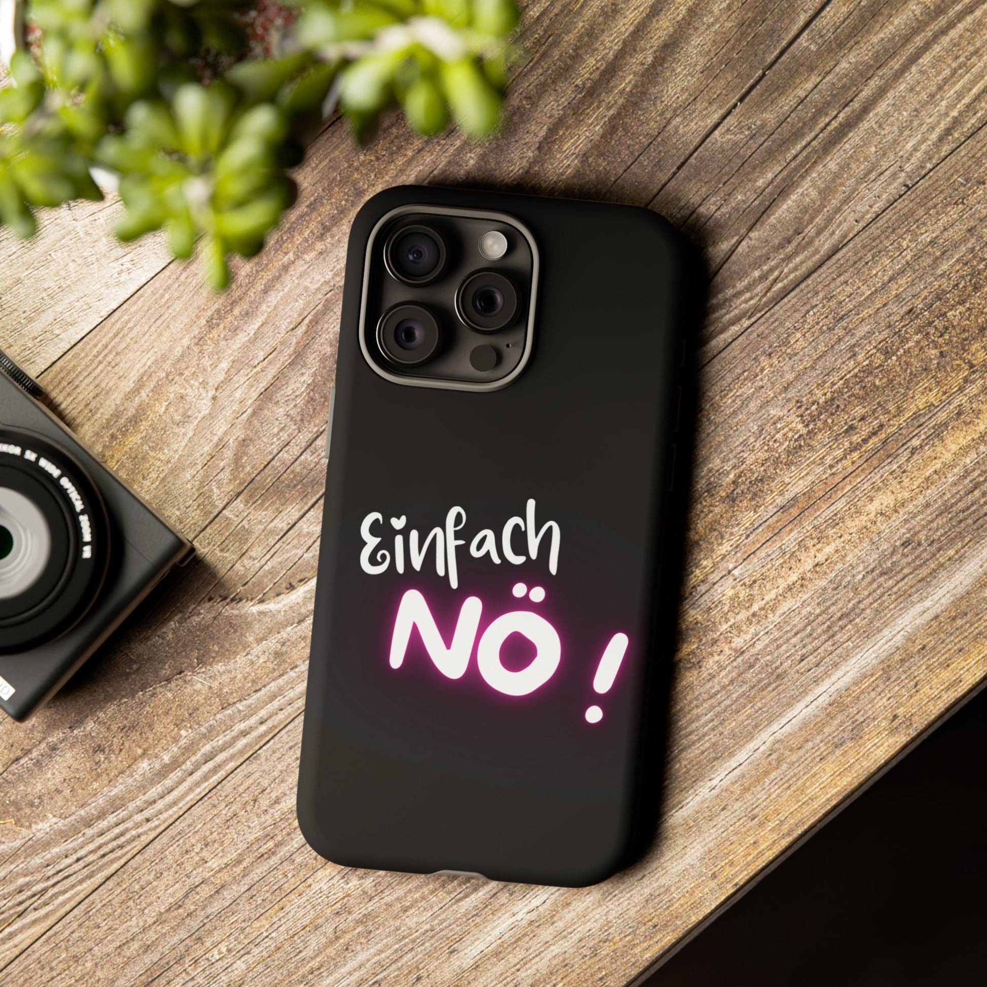 Robuste Handyhülle mit Design | Stoßfeste Schutzhülle für Smartphones | Wireless-Charging geeignet | Moderne Handy-Hülle