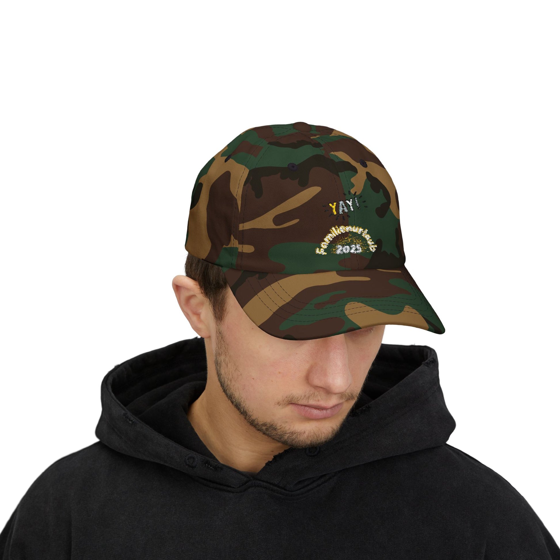 Familienurlaub 2025 Cap  YAY! Familienurlaub 2025 Mütze für Erwachsene | Urlaubs-Outfit | Geschenkidee Familie