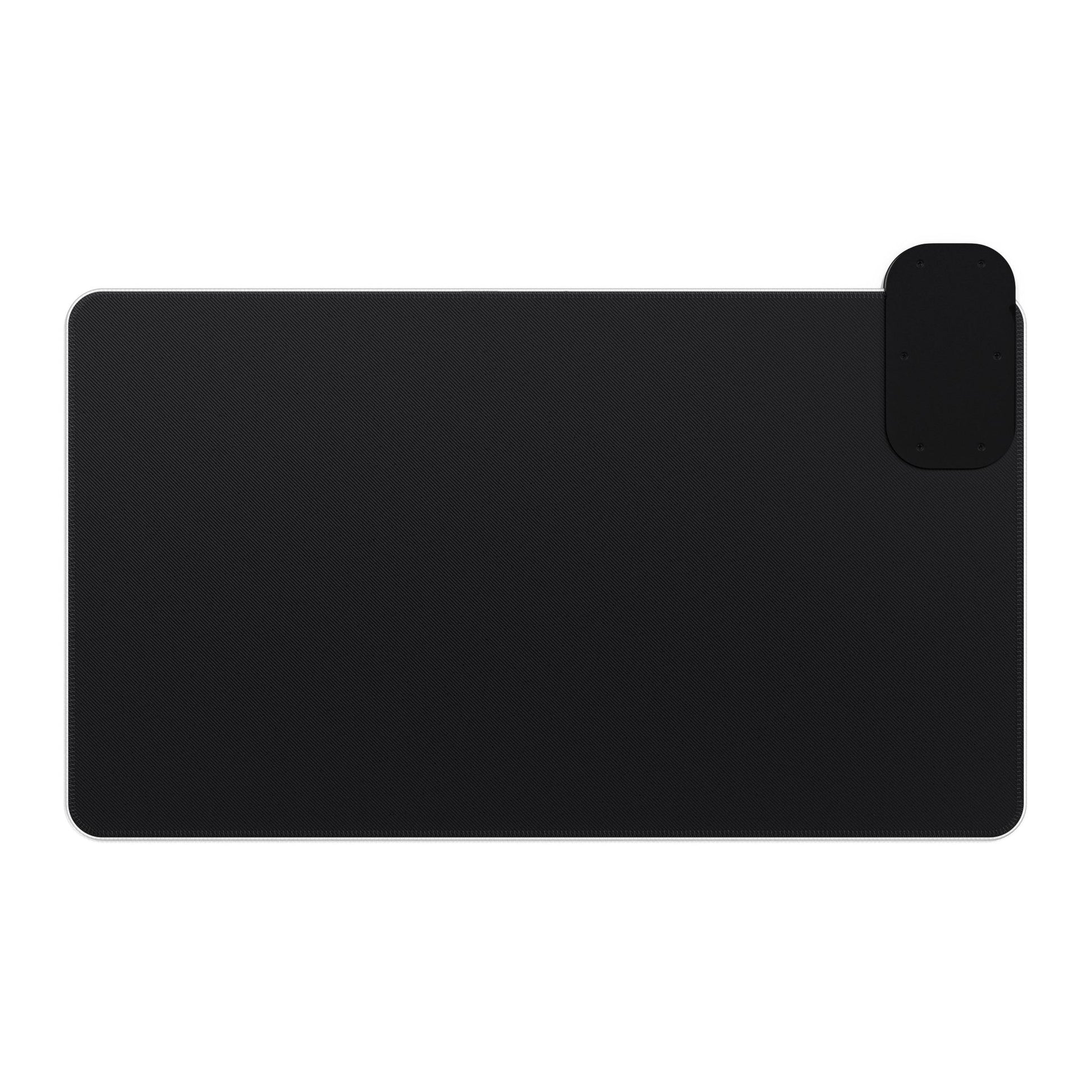 LED Gaming Mousepad mit Wireless Charger | RGB Mauspad mit Qi Ladefunktion | Geschenk für Gamer u. Technikfans | 6 Größen