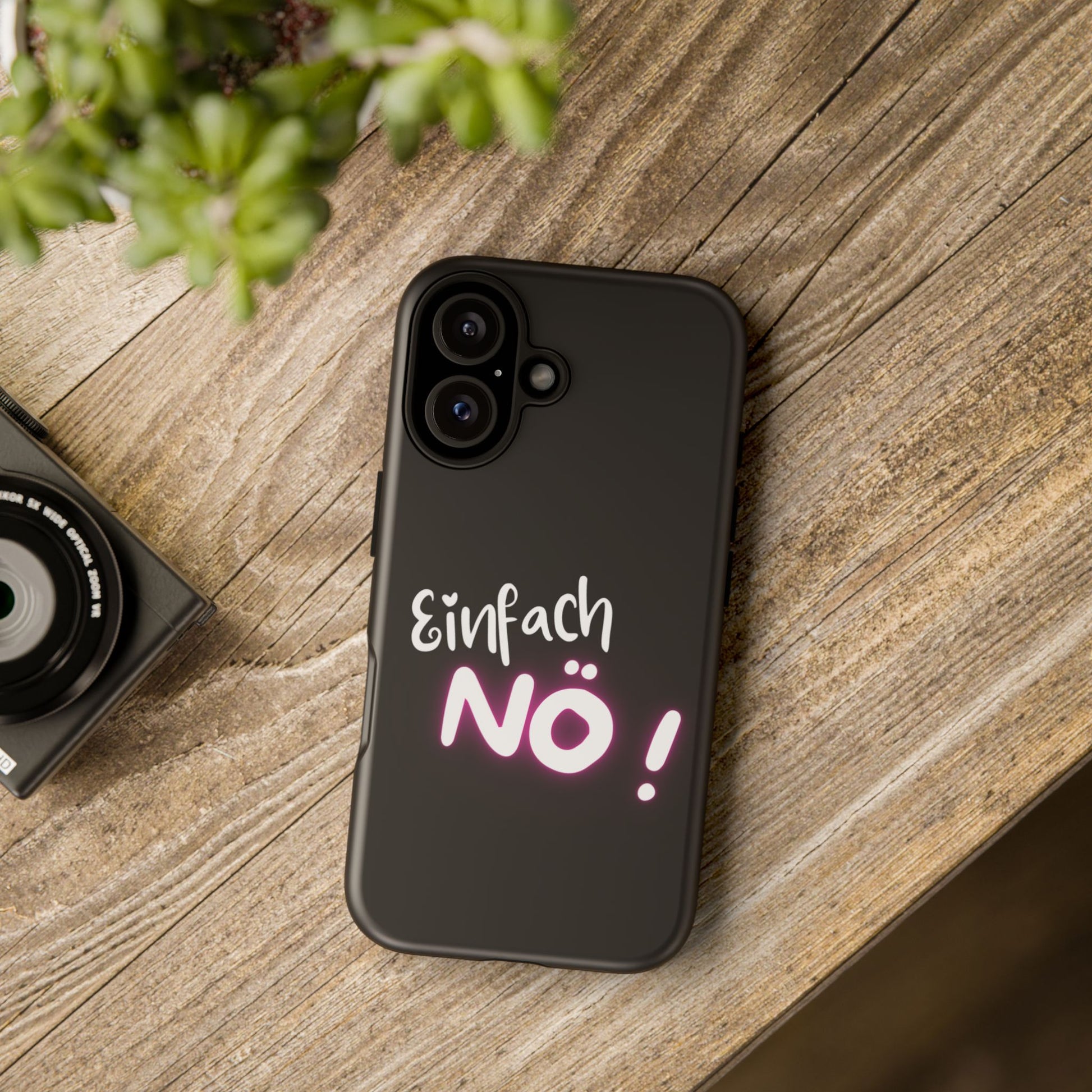 Robuste Handyhülle mit Design | Stoßfeste Schutzhülle für Smartphones | Wireless-Charging geeignet | Moderne Handy-Hülle