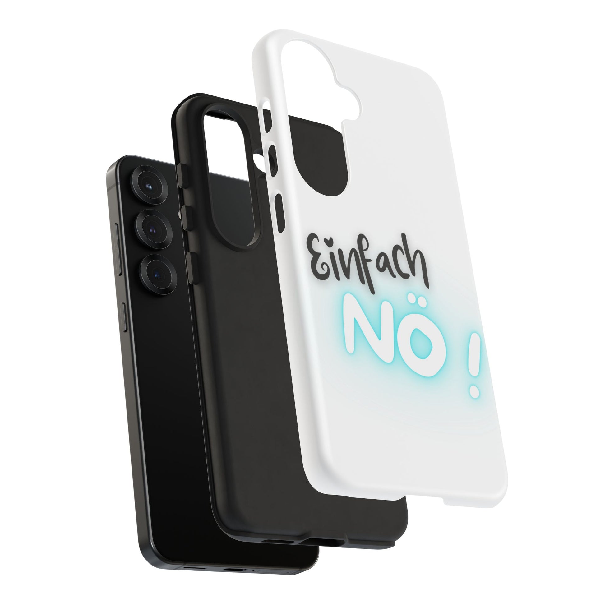 Robuste Handyhülle mit Design | Stoßfeste Schutzhülle für Smartphones  | Wireless-Charging geeignet | Moderne Handy-Hülle