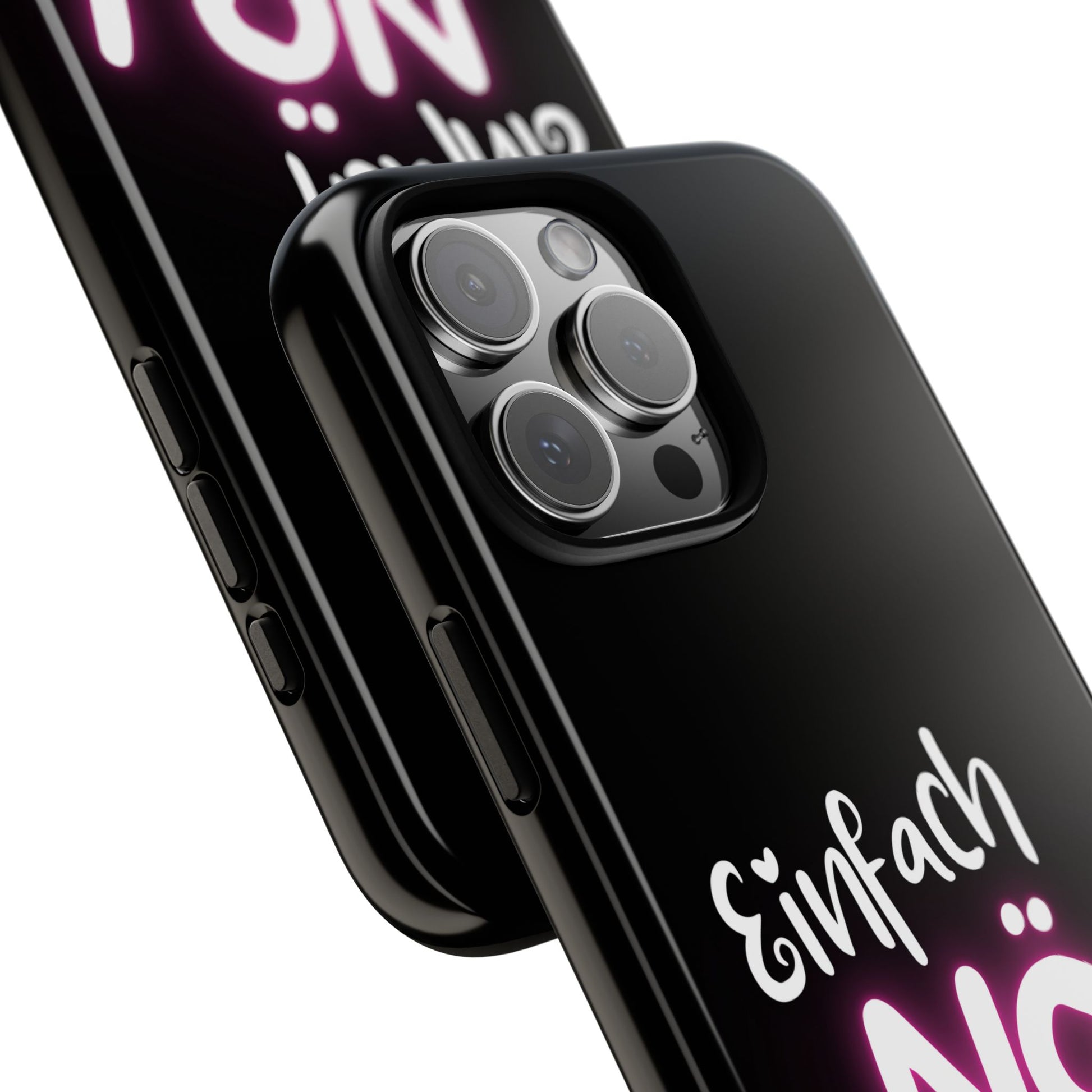 Robuste Handyhülle mit Design | Stoßfeste Schutzhülle für Smartphones | Wireless-Charging geeignet | Moderne Handy-Hülle