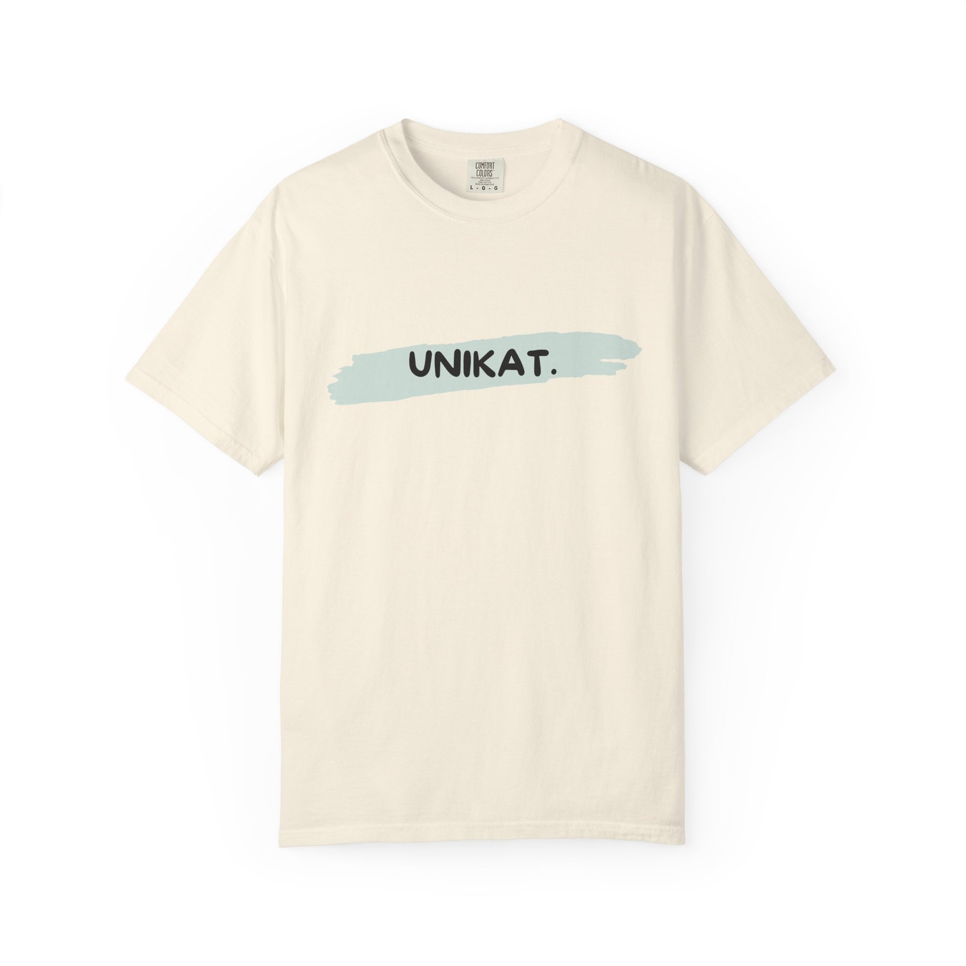 Unikat Garment-Dyed T-shirt | Casual Wear, Gift for Her, Unique Style, Everyday Comfort, Eco-Friendly Fashion