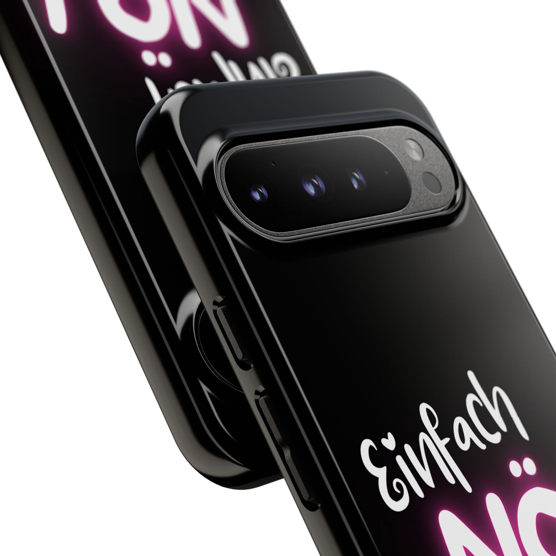 Robuste Handyhülle mit Design | Stoßfeste Schutzhülle für Smartphones | Wireless-Charging geeignet | Moderne Handy-Hülle