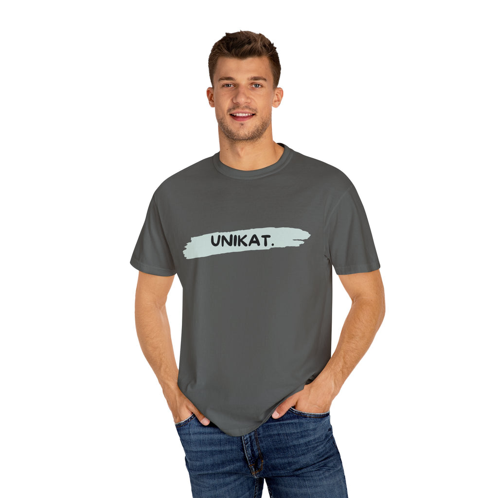 Unikat Garment-Dyed T-shirt | Casual Wear, Gift for Her, Unique Style, Everyday Comfort, Eco-Friendly Fashion