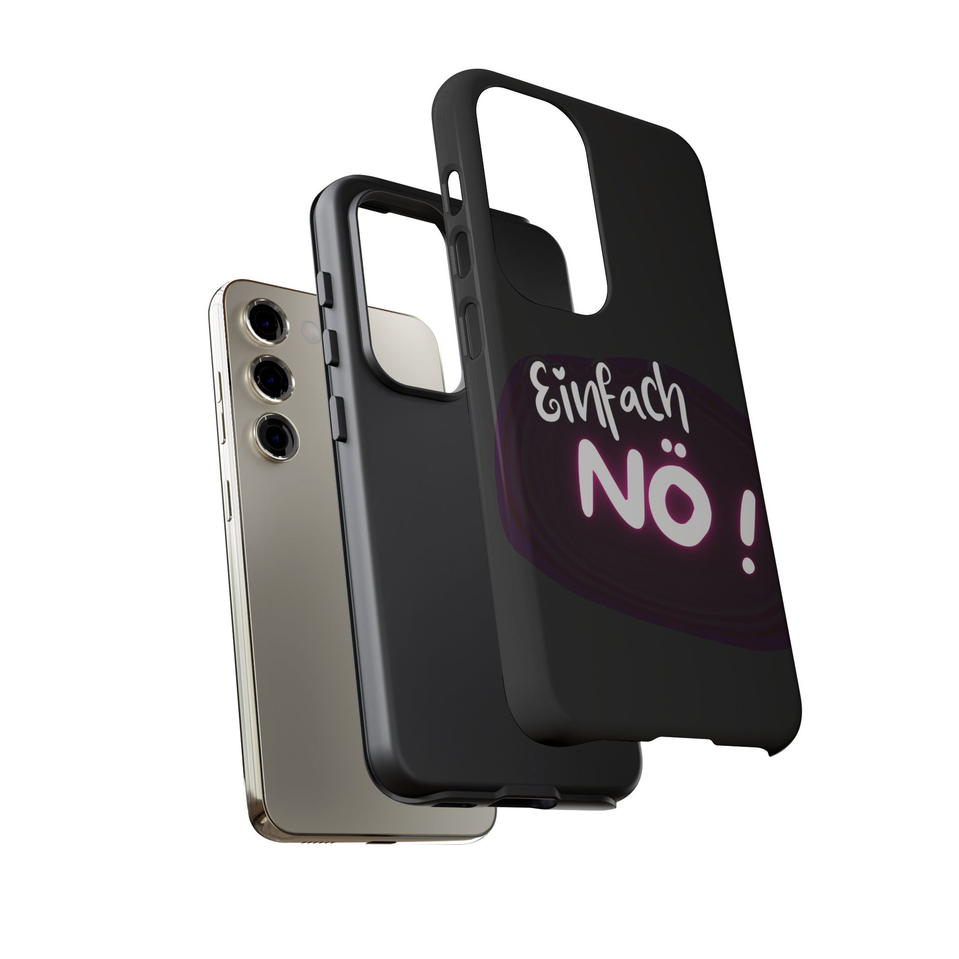 Robuste Handyhülle mit Design | Stoßfeste Schutzhülle für Smartphones | Wireless-Charging geeignet | Moderne Handy-Hülle
