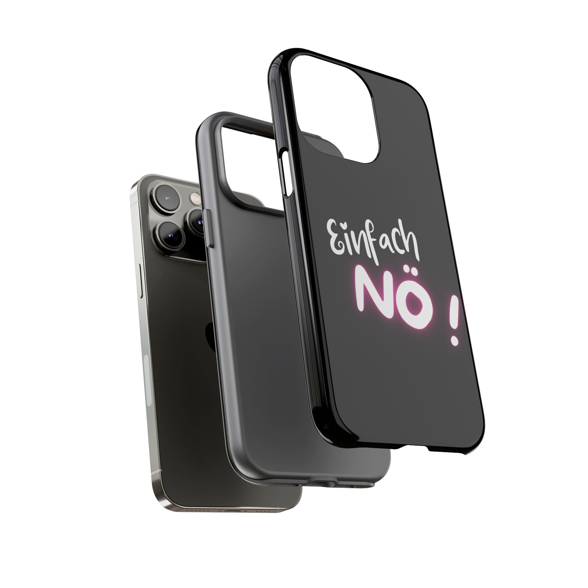 Robuste Handyhülle mit Design | Stoßfeste Schutzhülle für Smartphones | Wireless-Charging geeignet | Moderne Handy-Hülle