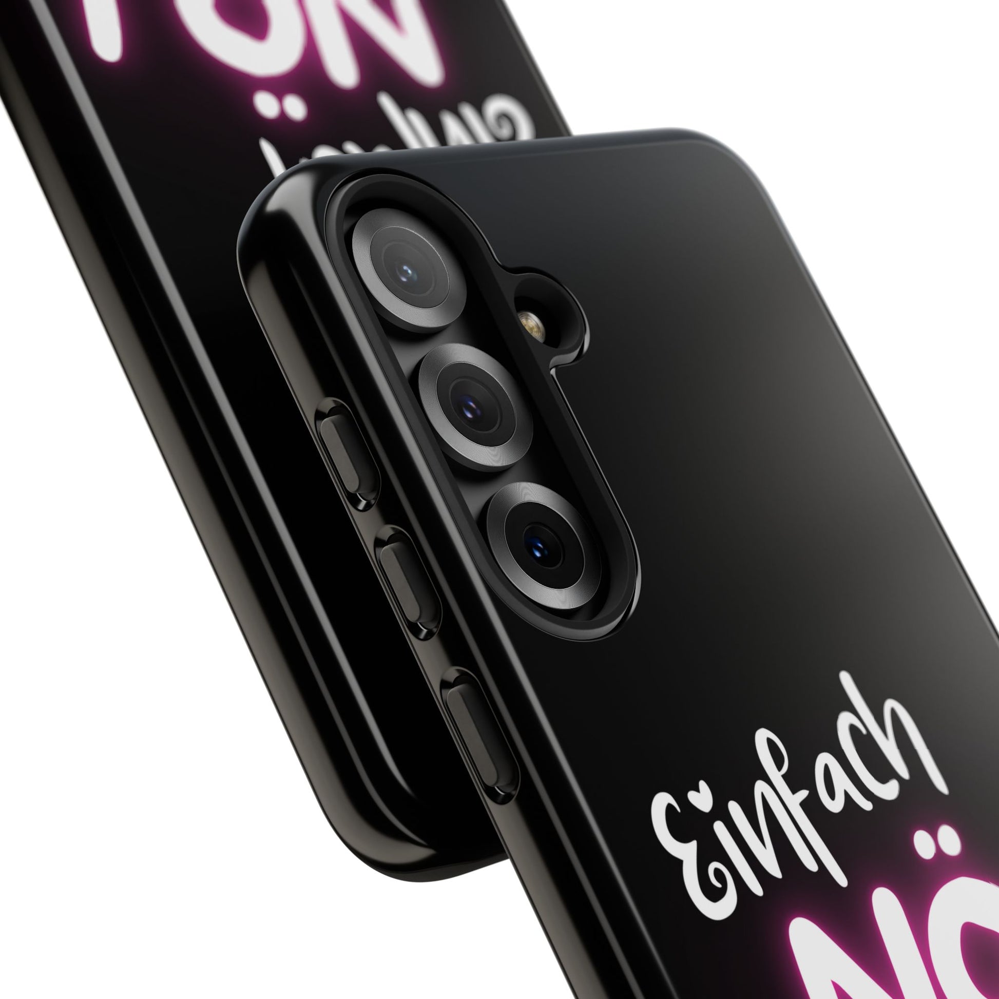 Robuste Handyhülle mit Design | Stoßfeste Schutzhülle für Smartphones | Wireless-Charging geeignet | Moderne Handy-Hülle