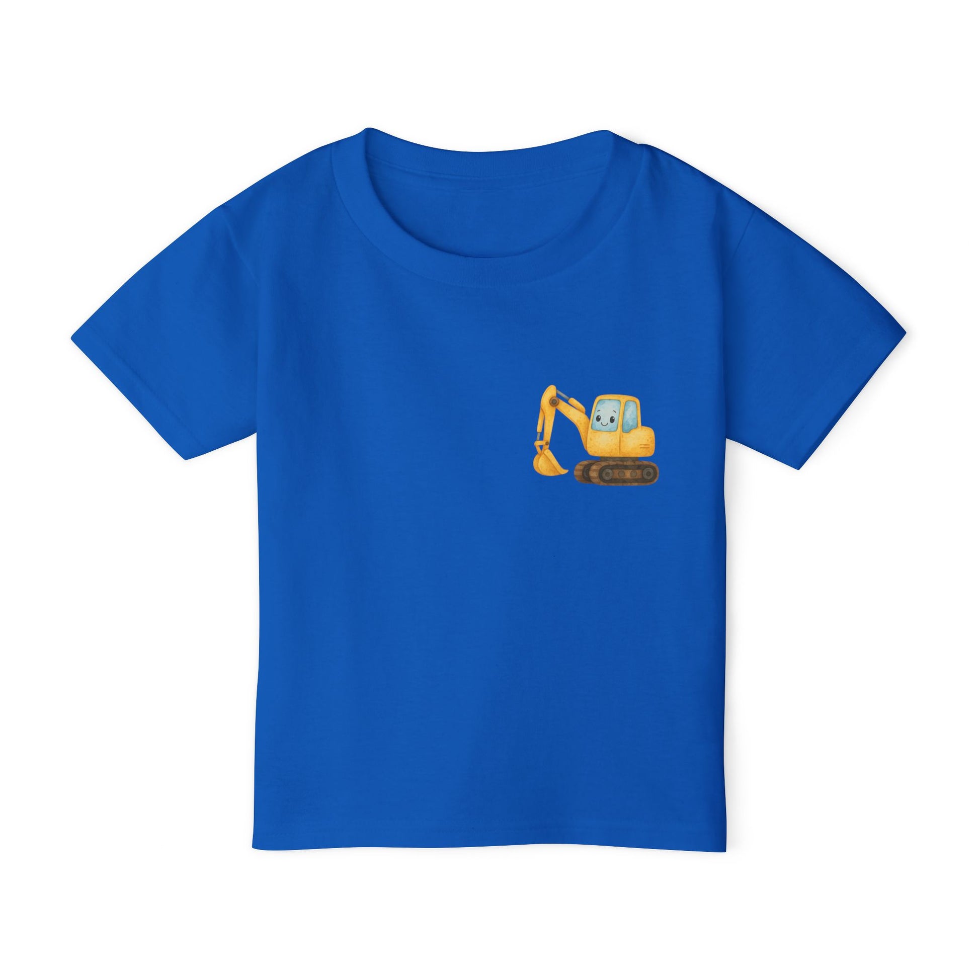 Toddler Excavator T-Shirt | Cute Construction Tee, Kids Gift for Birthdays, Toddler Outfits, Playtime Essentials, Birthday Party
