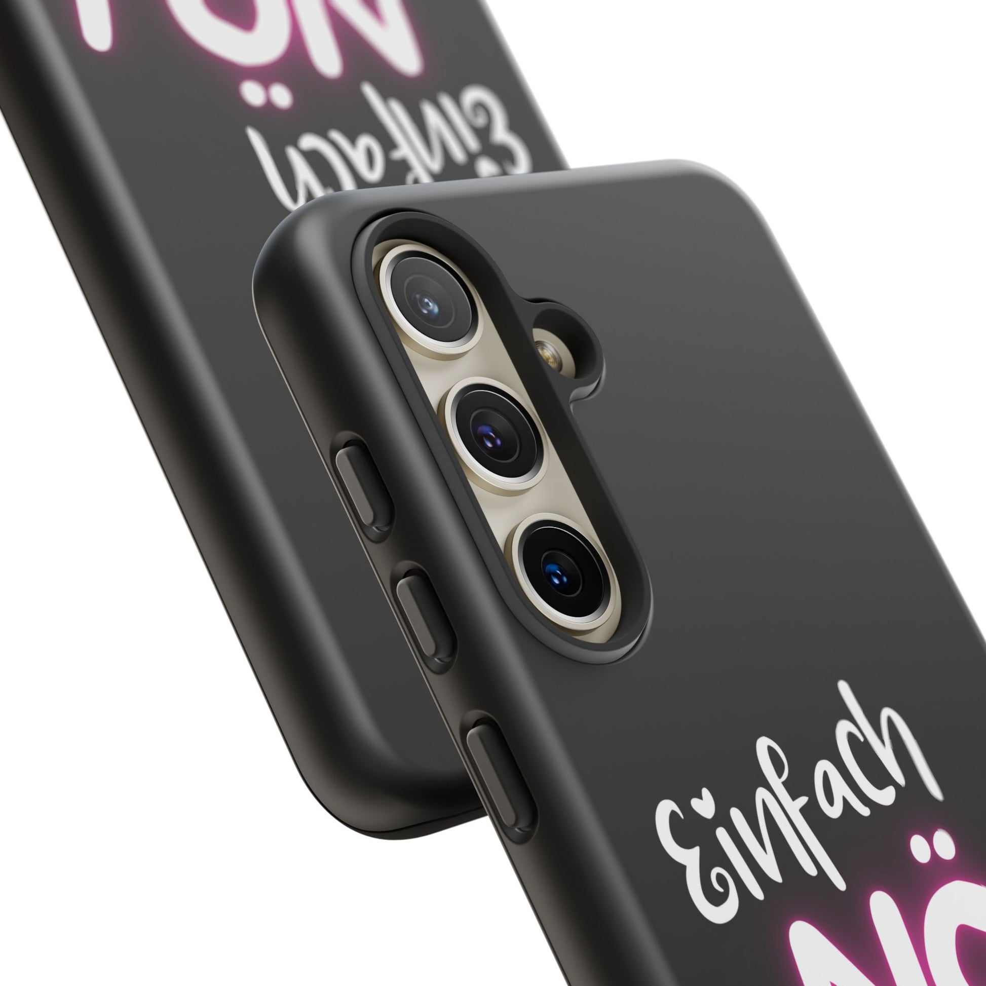 Robuste Handyhülle mit Design | Stoßfeste Schutzhülle für Smartphones | Wireless-Charging geeignet | Moderne Handy-Hülle