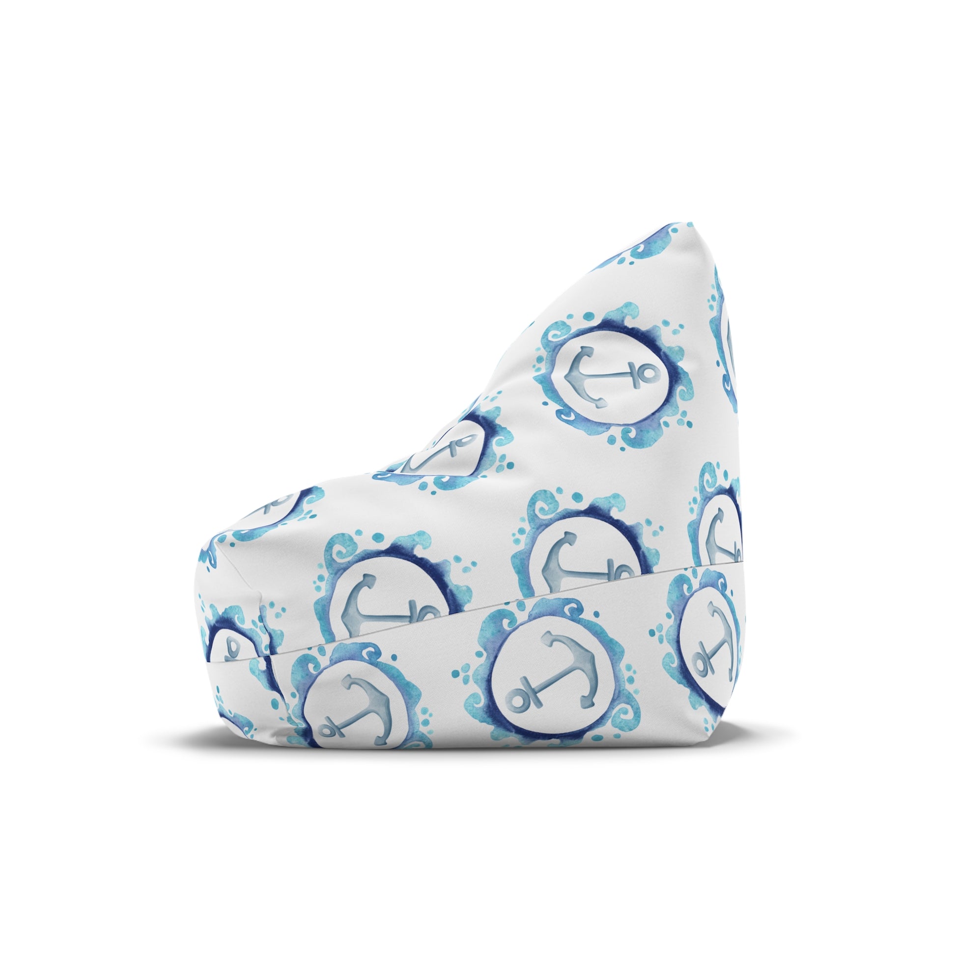 Sitzsack-Hülle für Kinder & Erwachsene | Beanbag Bezug mit Allover-Print | 2 Größen | Ohne Füllung | Geschenkidee fürs Zuhause