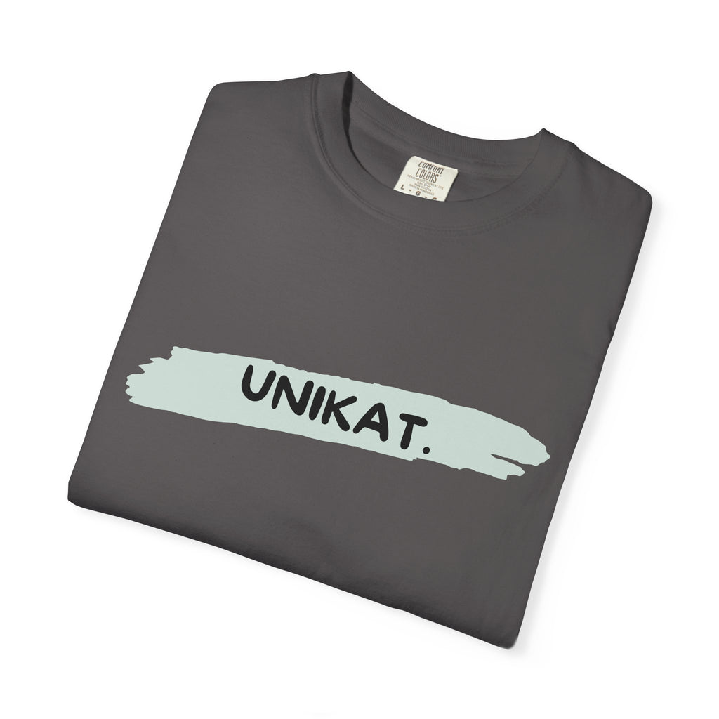 Unikat Garment-Dyed T-shirt | Casual Wear, Gift for Her, Unique Style, Everyday Comfort, Eco-Friendly Fashion