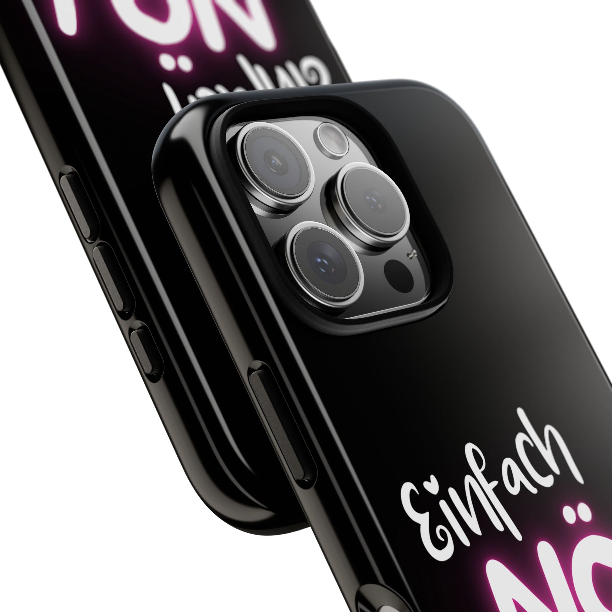 Robuste Handyhülle mit Design | Stoßfeste Schutzhülle für Smartphones | Wireless-Charging geeignet | Moderne Handy-Hülle