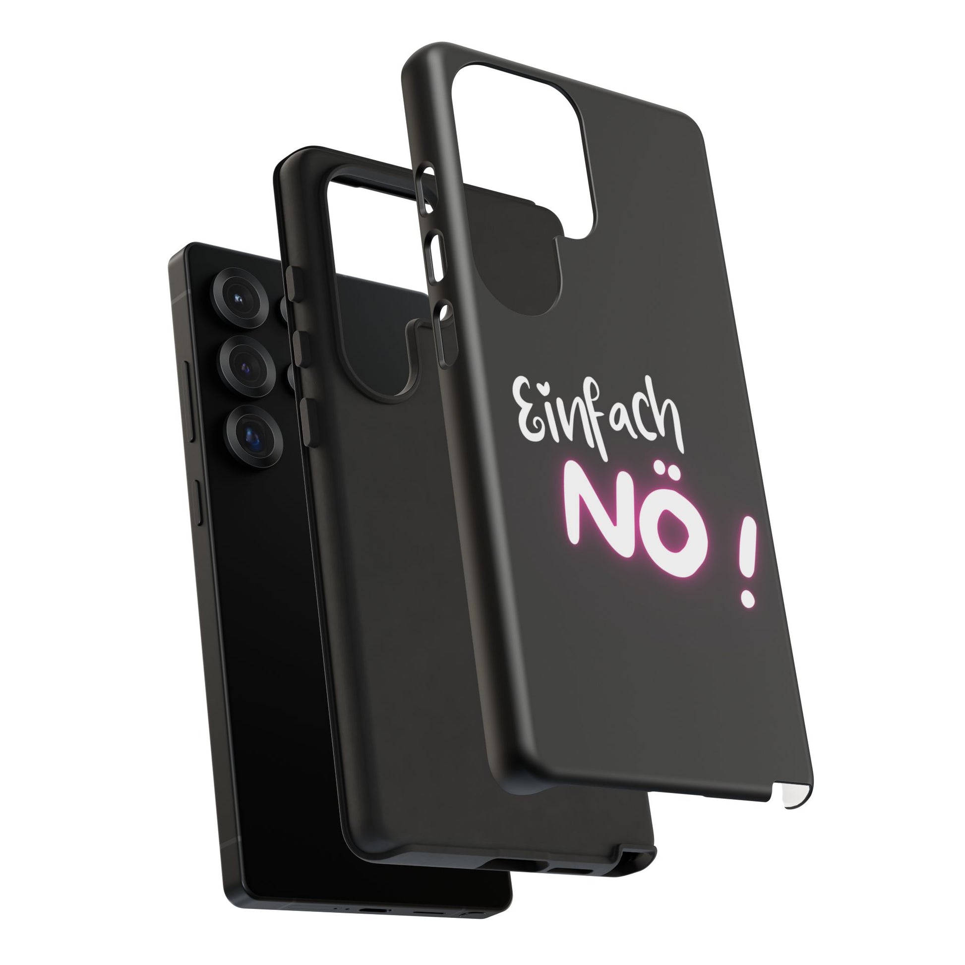 Robuste Handyhülle mit Design | Stoßfeste Schutzhülle für Smartphones | Wireless-Charging geeignet | Moderne Handy-Hülle