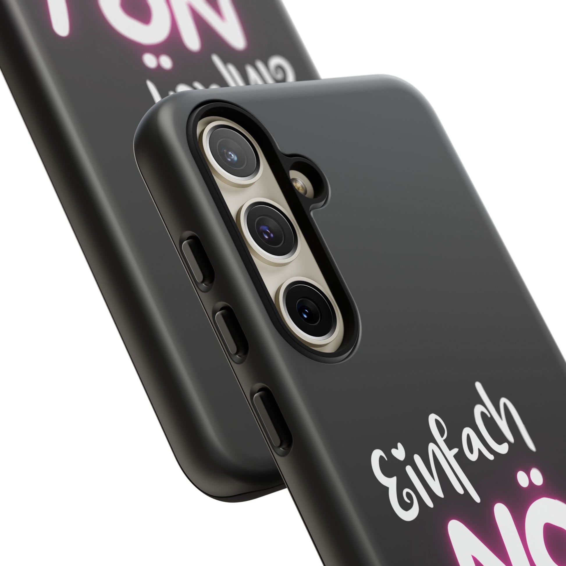 Robuste Handyhülle mit Design | Stoßfeste Schutzhülle für Smartphones | Wireless-Charging geeignet | Moderne Handy-Hülle