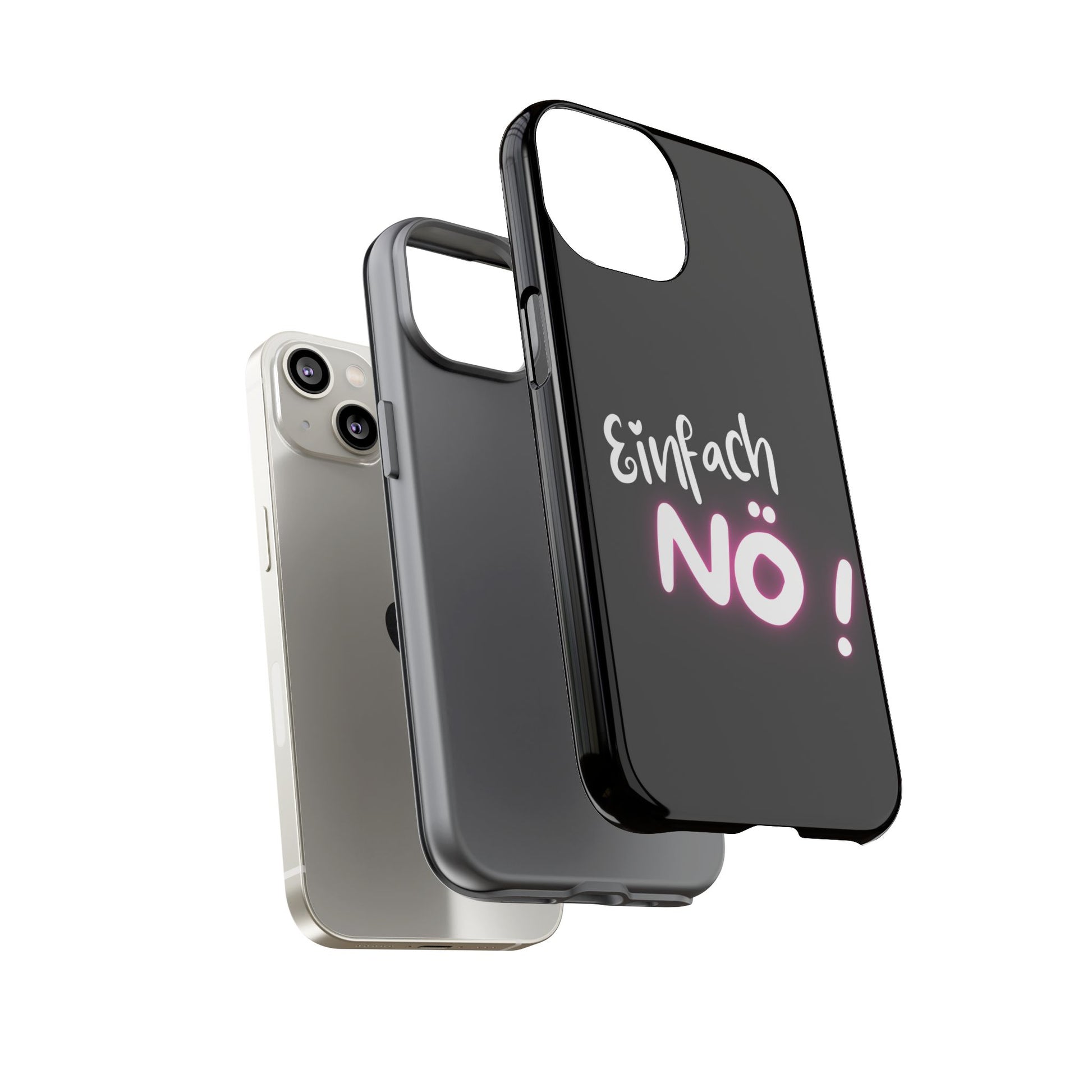 Robuste Handyhülle mit Design | Stoßfeste Schutzhülle für Smartphones | Wireless-Charging geeignet | Moderne Handy-Hülle